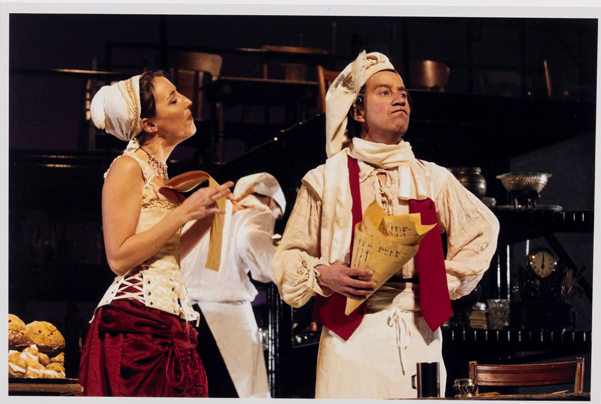 Ansie St-Martin (Bellerose) Denis Lamontagne (Ragueneau) © Louise Leblanc