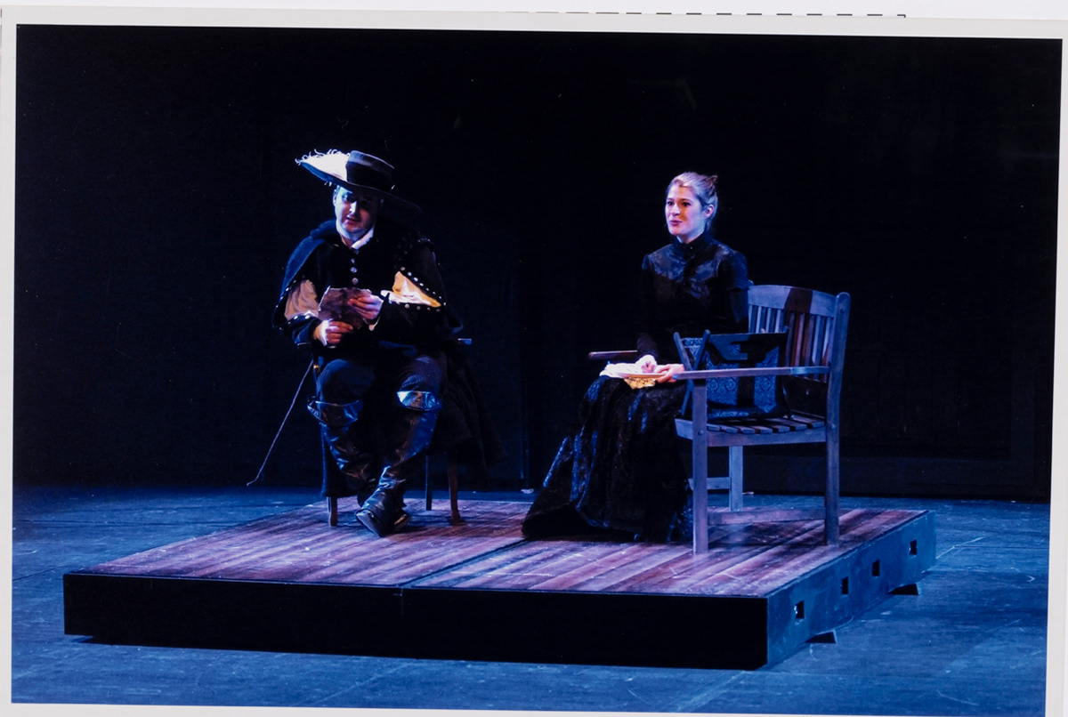 Hugues Frenette (Cyrano) Maryse Lapierre (Roxane) © Louise Leblanc