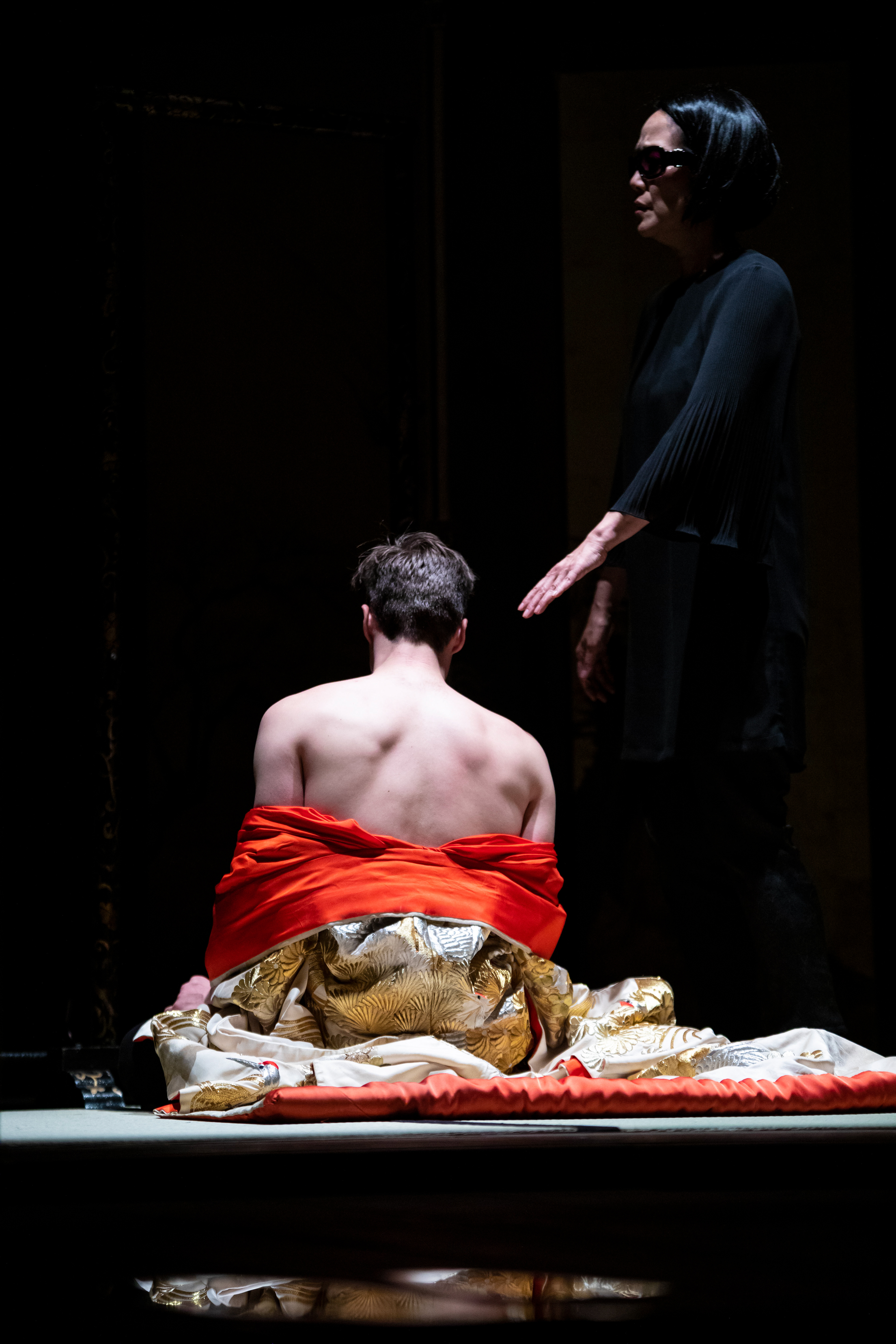 Philippe Thibault-Denis (Pierre Maltais) Donna Yamamoto (Hanako) © Elias Djemil