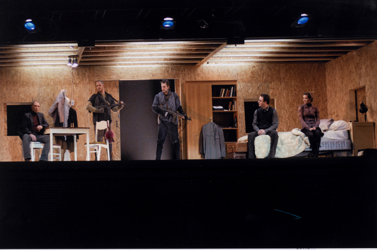 Guy Thauvette (Hoererer) Fabien Cloutier (Slick) Serge Bonin (Georges) Hugues Frenette (Hugo) Klervi Thienpont (Jessica) © Louise Leblanc
