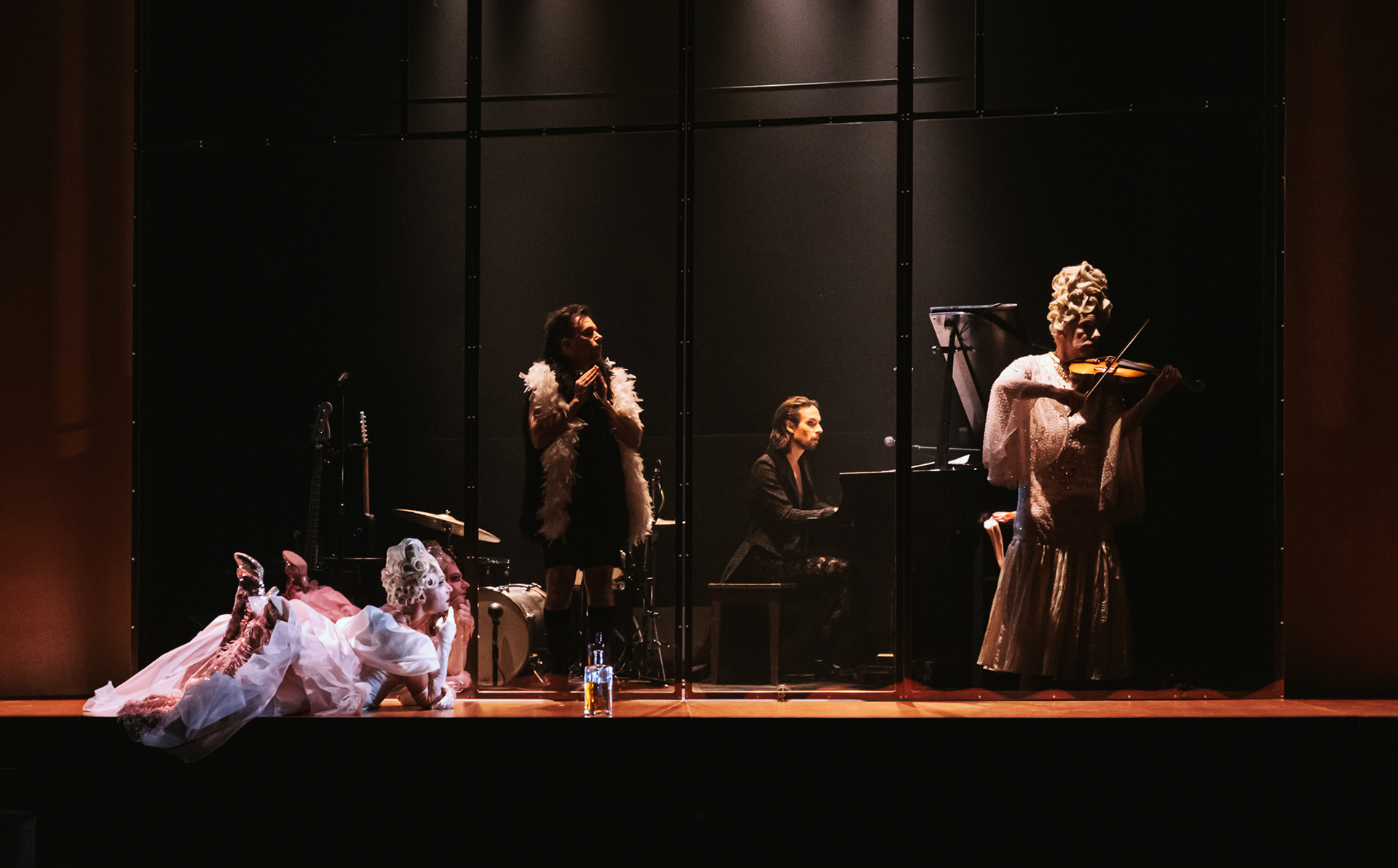 Fabien Piché, Keith Kouna, Vincent Gagnon, Jacques Leblanc © Stéphane Bourgeois