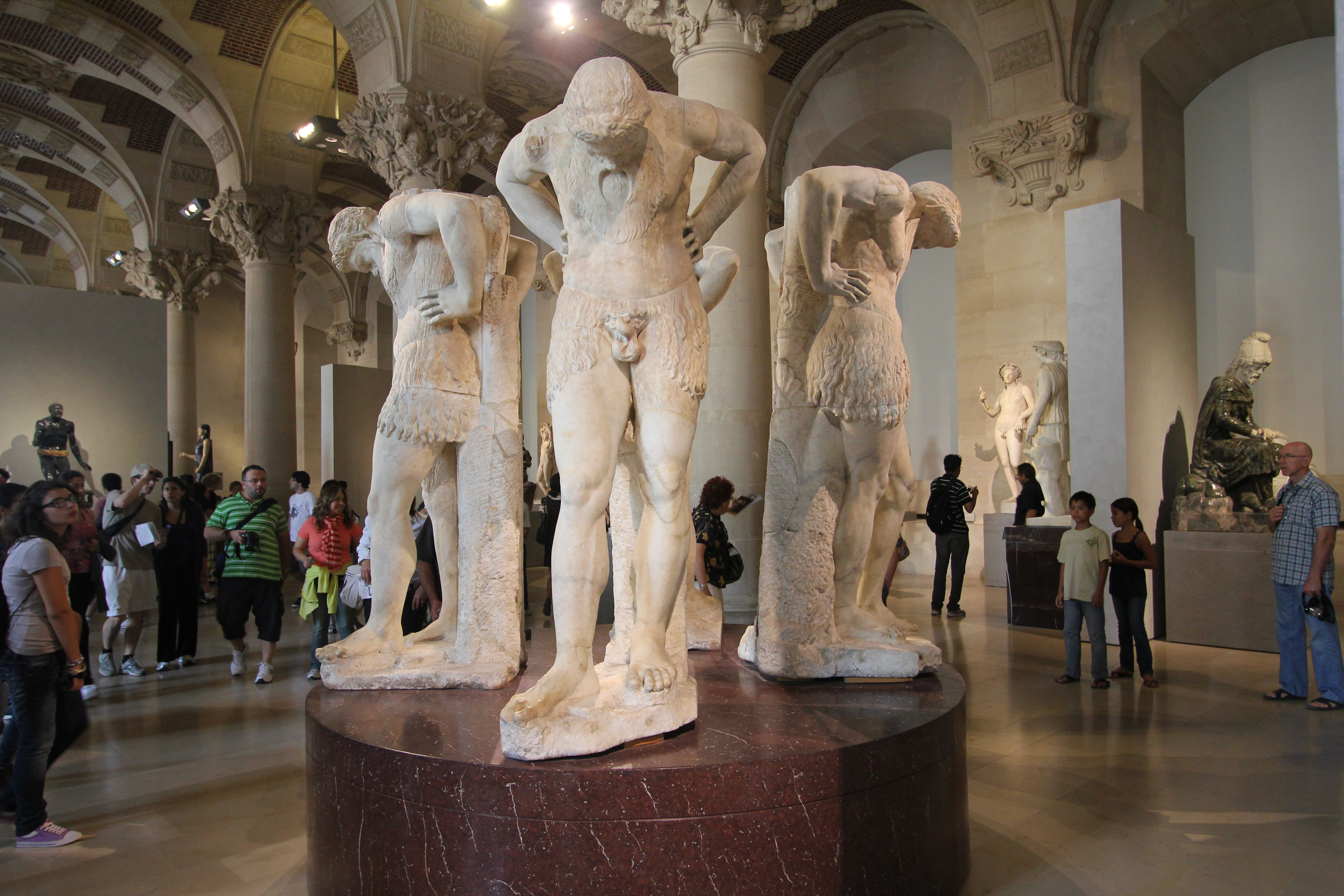 The Four Captives, Louvre, Paris