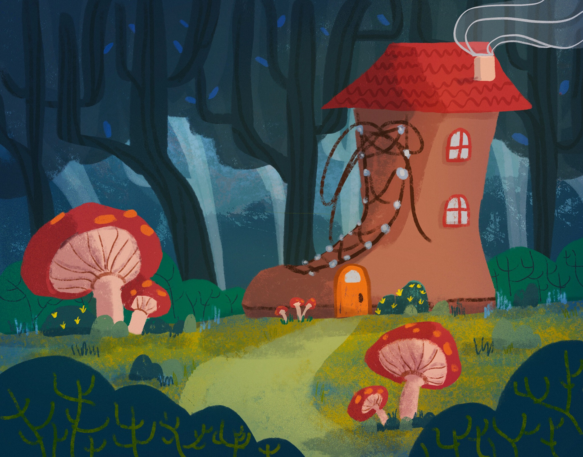 Old Lady Who Lives in a Shoe