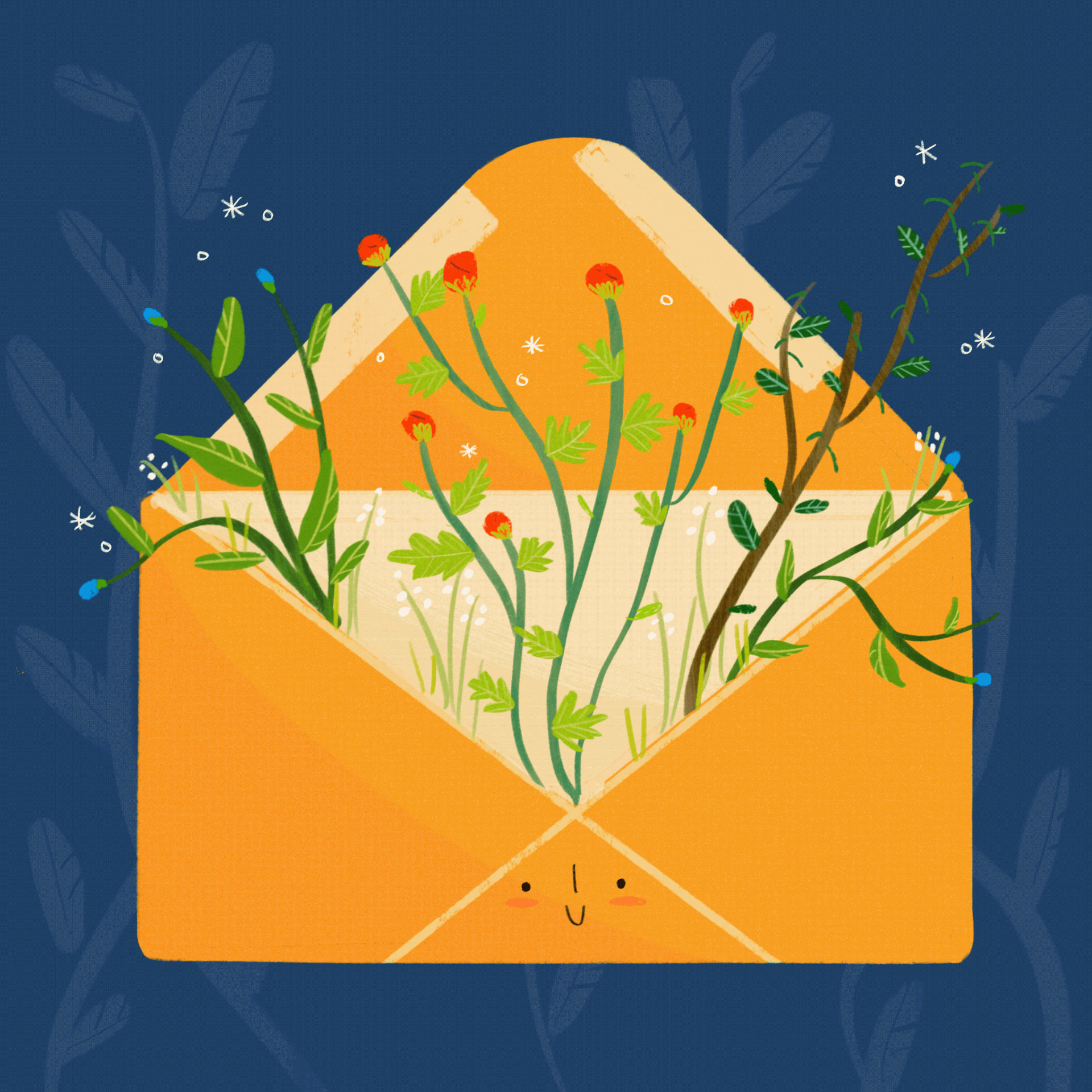 Flower Mail