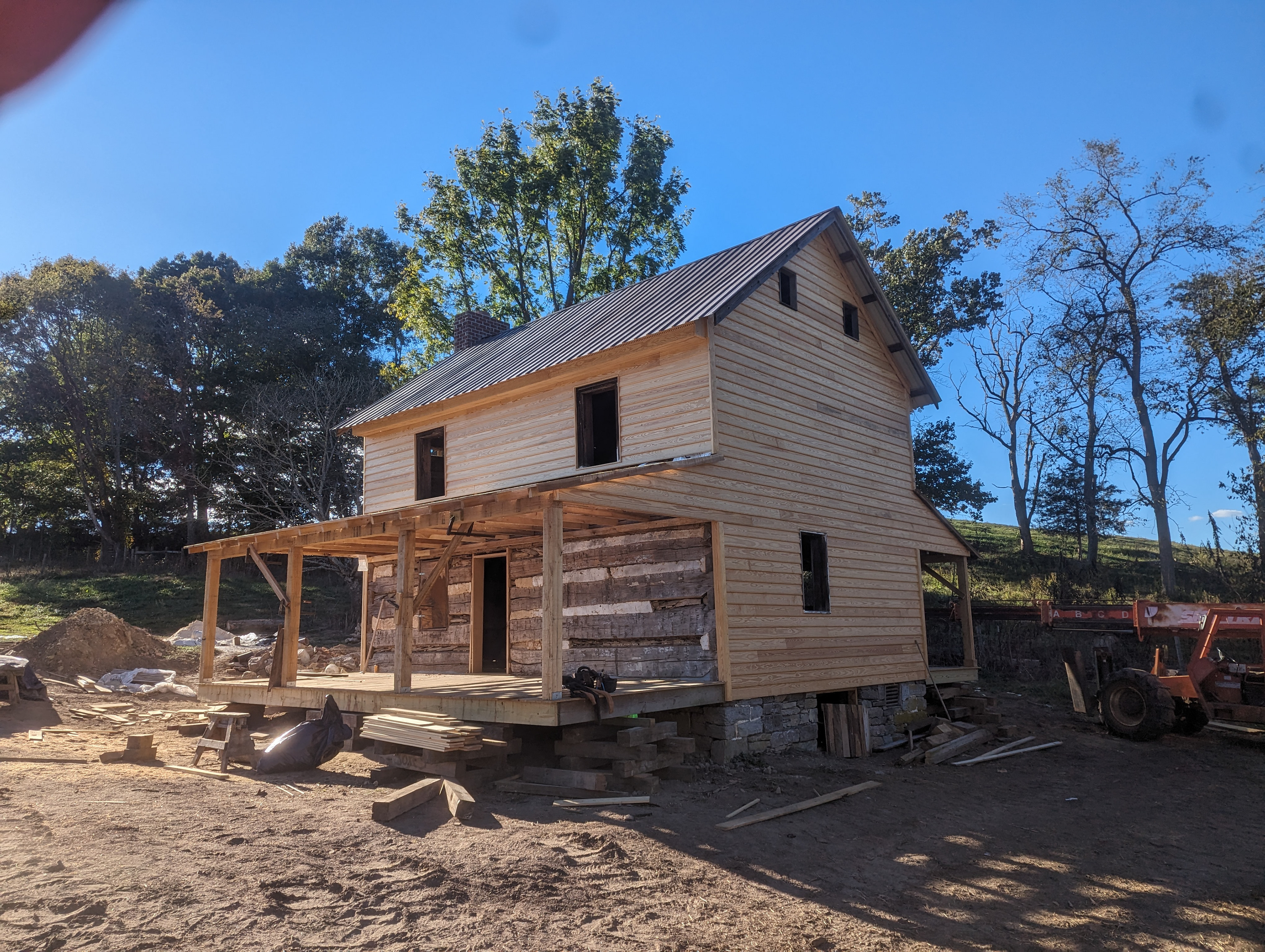 Lee Sue and Mark - After Foundational Repair and Siding. 
