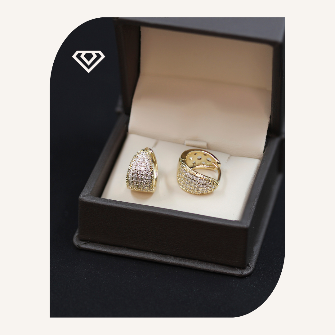 Pendientes Gold Field Precio 4800crc