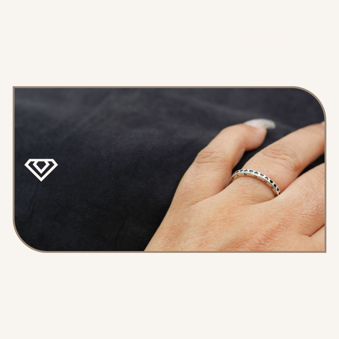 Anillo plata 925. Diseño Pandora. Disponible en talla 6, 7 y 8. Brilla por: 15000 crc