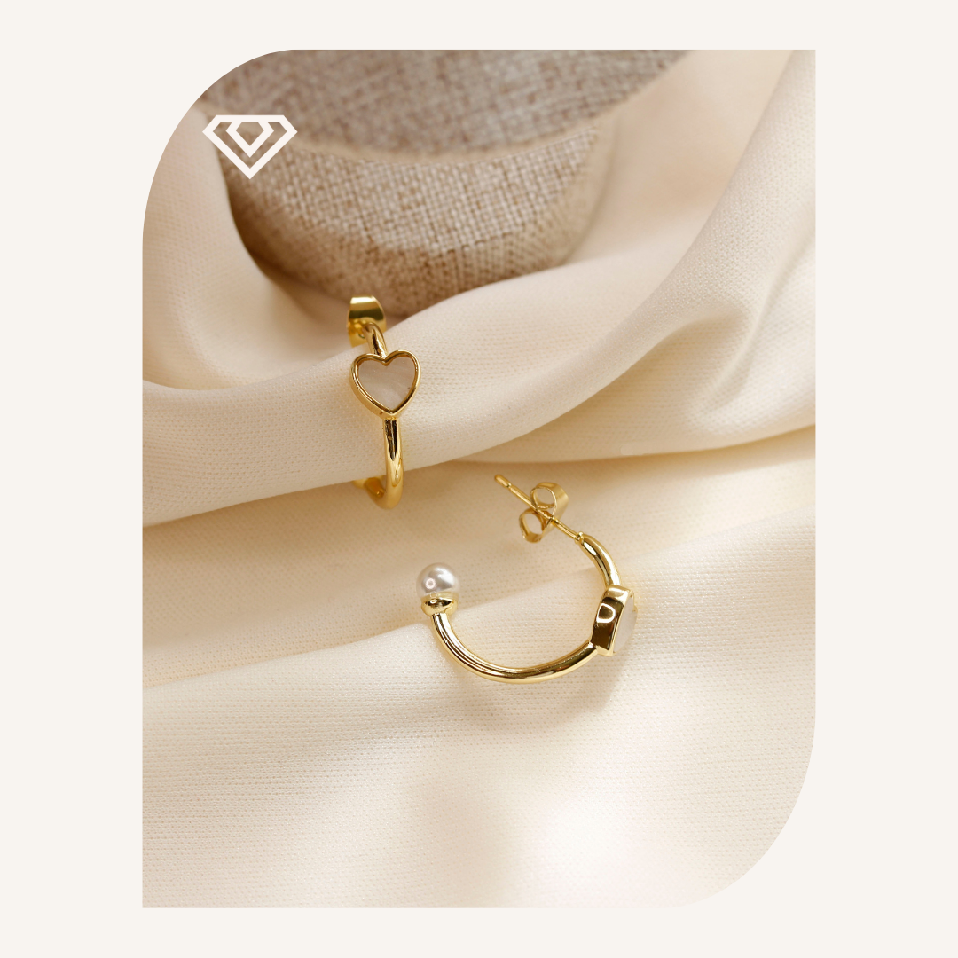 Pendientes Oro Golfield Tipo Argollas Precio 5500crc