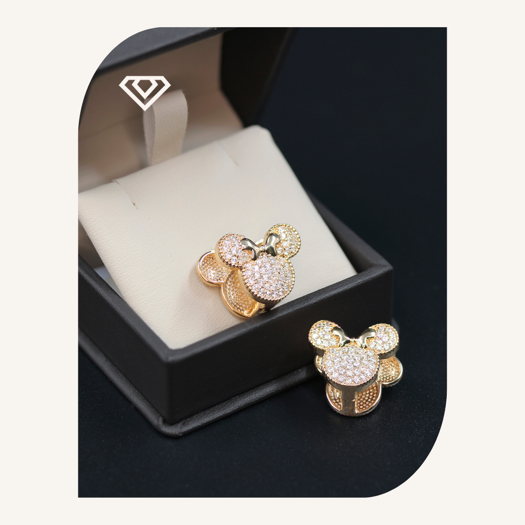 Pendientes Minnie Gold Field Precio 4050crc