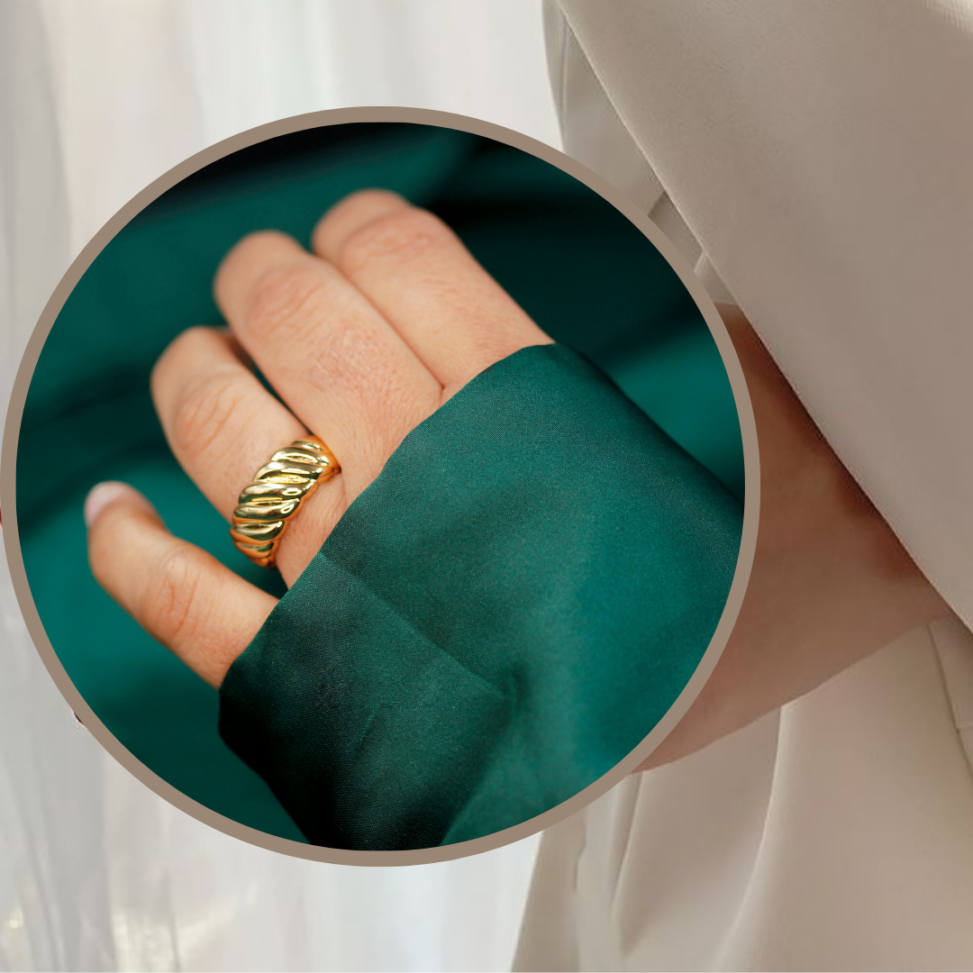 Anillo Ajustable Bronce Precio 4900crc