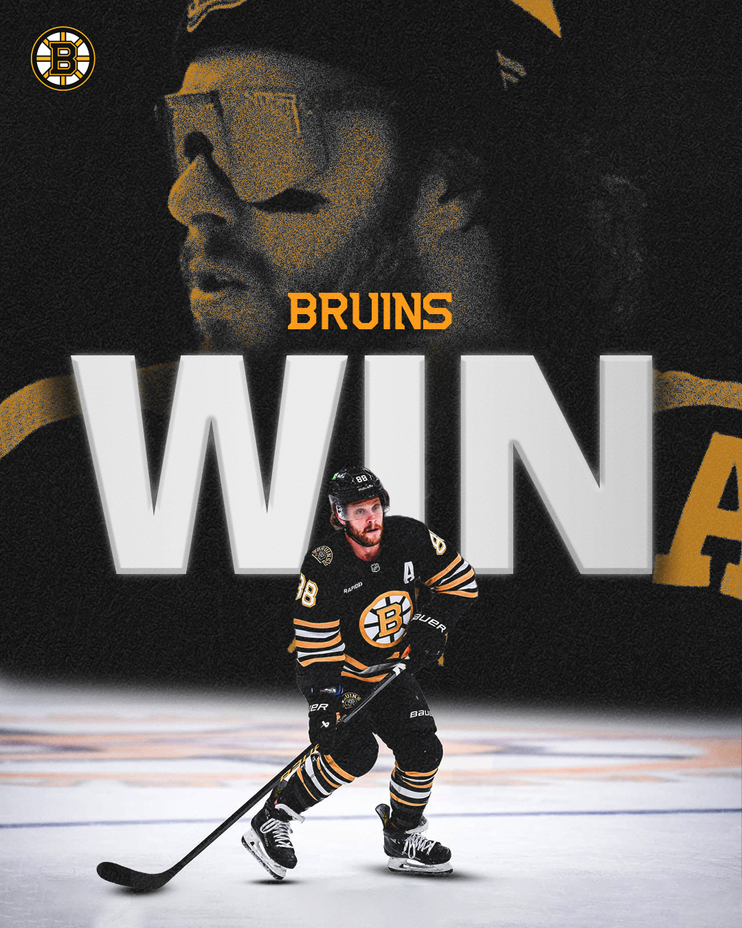 Bruins Win Graphic