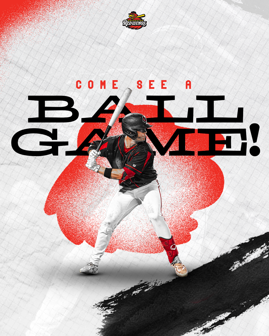 Rochester Red Wings "Come see a ball game!" Advertisement