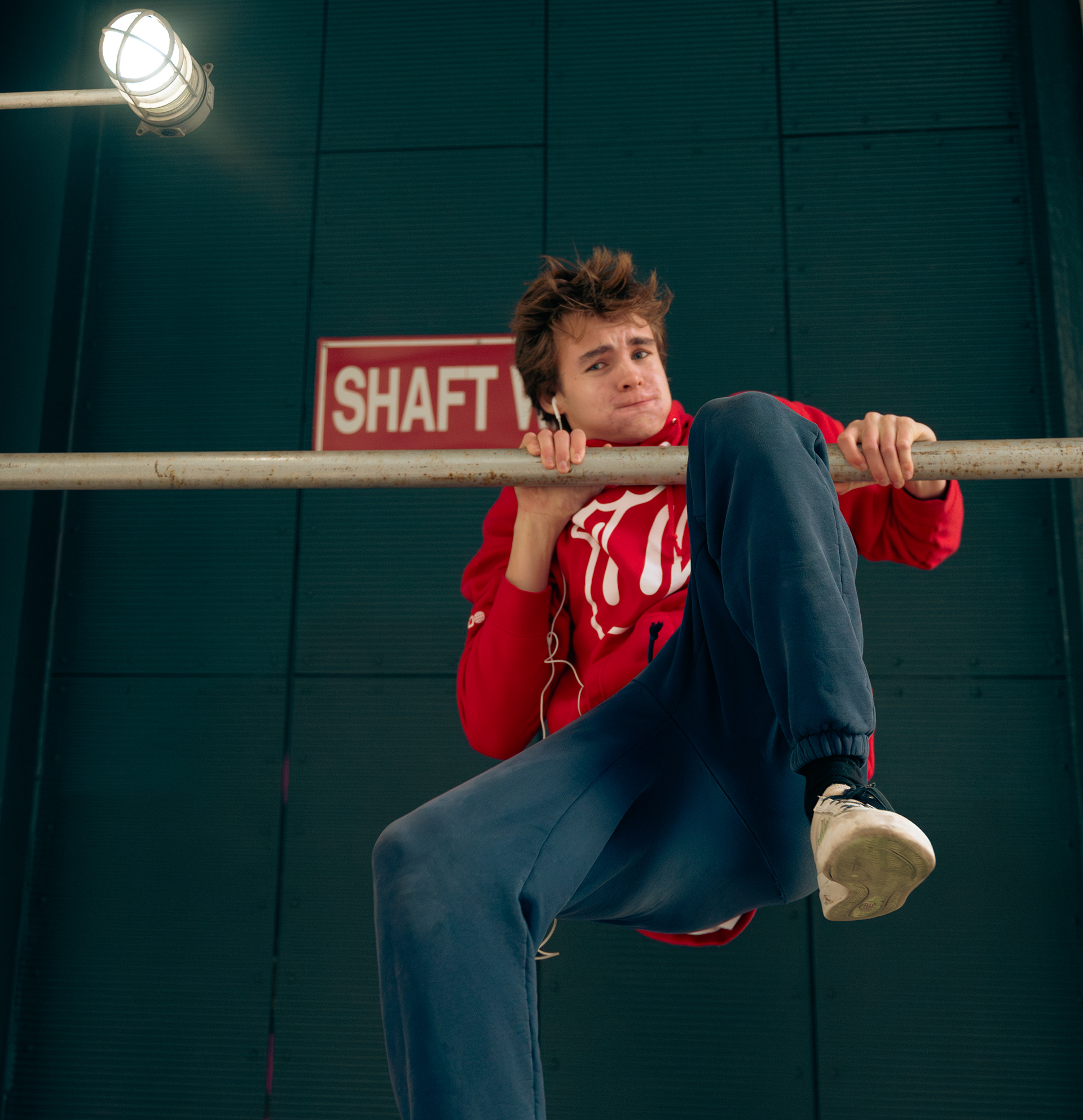 NEW YORK, NEW YORK - NOVEMBER 16, 2024: A Day with Beckett made in SoHo as part of an assignment by Annie Leibovitz to capture someone close and reveal a personal side of their life.