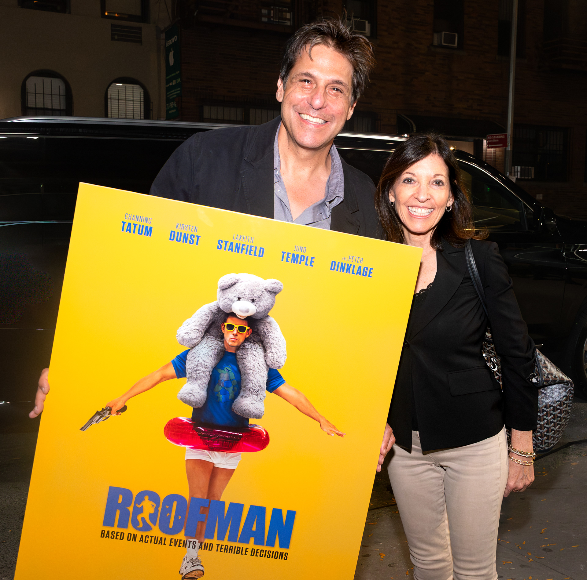 NEW YORK, NEW YORK - OCTOBER 6, 2025: Jonathan Glickman, CEO of Miramax, attends a special Q&A screening of Roofman at AMC Lincoln Square 13 in New York City.