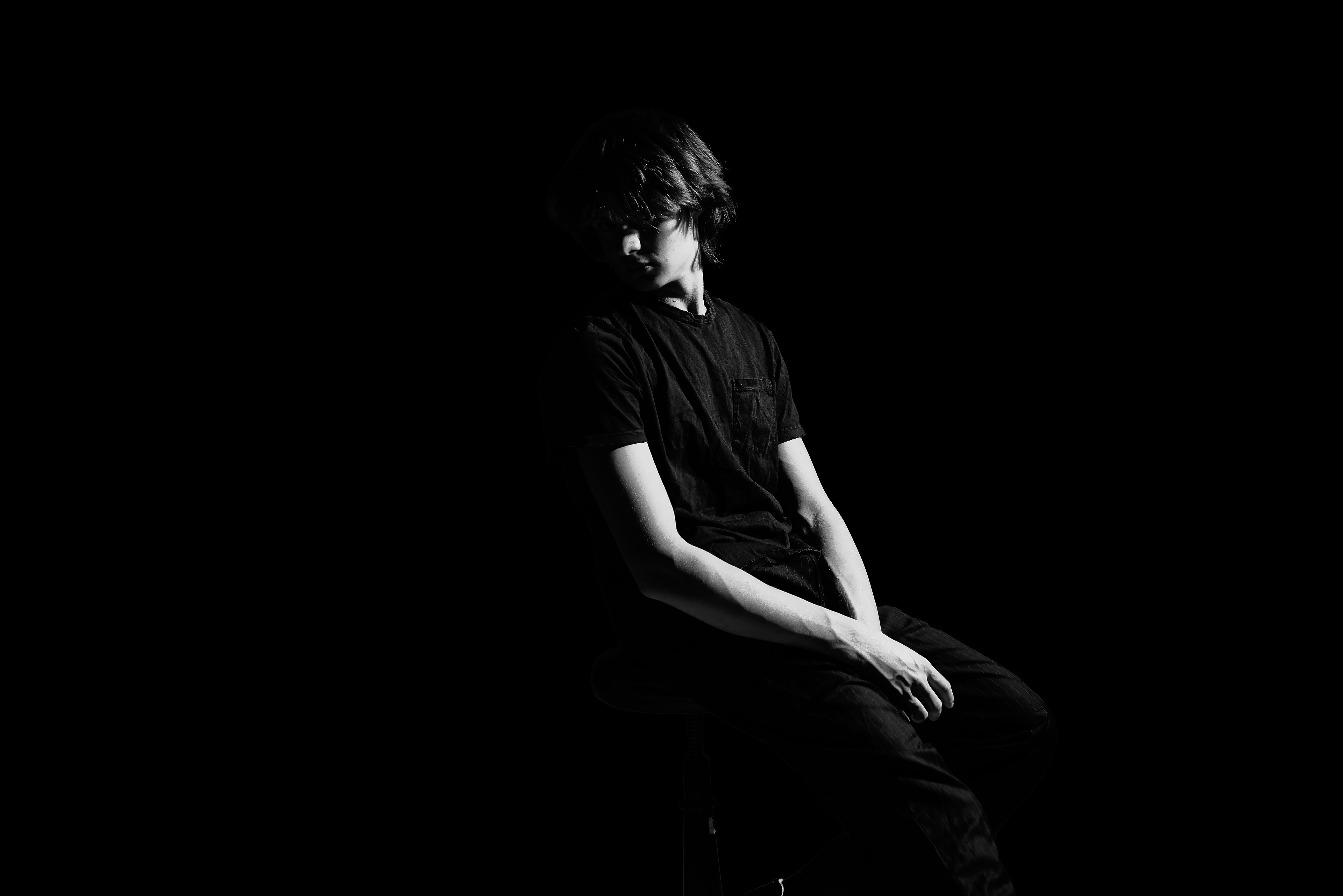 NEW YORK, NEW YORK - FEBRUARY 18, 2025: Sony Walkman Campaign photographed with Beckett at the NYC SALT Studio in New York City.