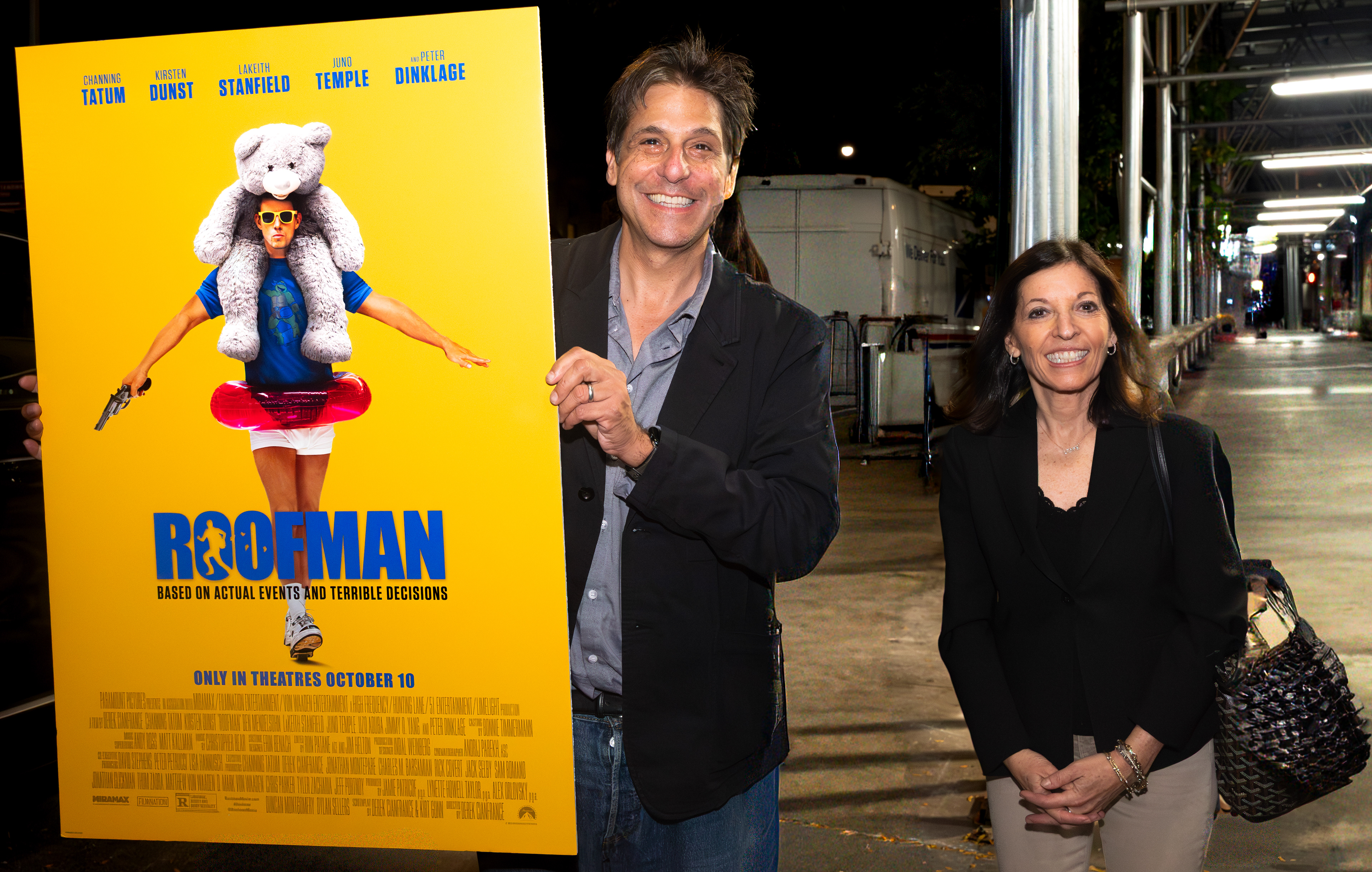 NEW YORK, NEW YORK - OCTOBER 6, 2025: Jonathan Glickman, CEO of Miramax, attends a special Q&A screening of Roofman at AMC Lincoln Square 13 in New York City.