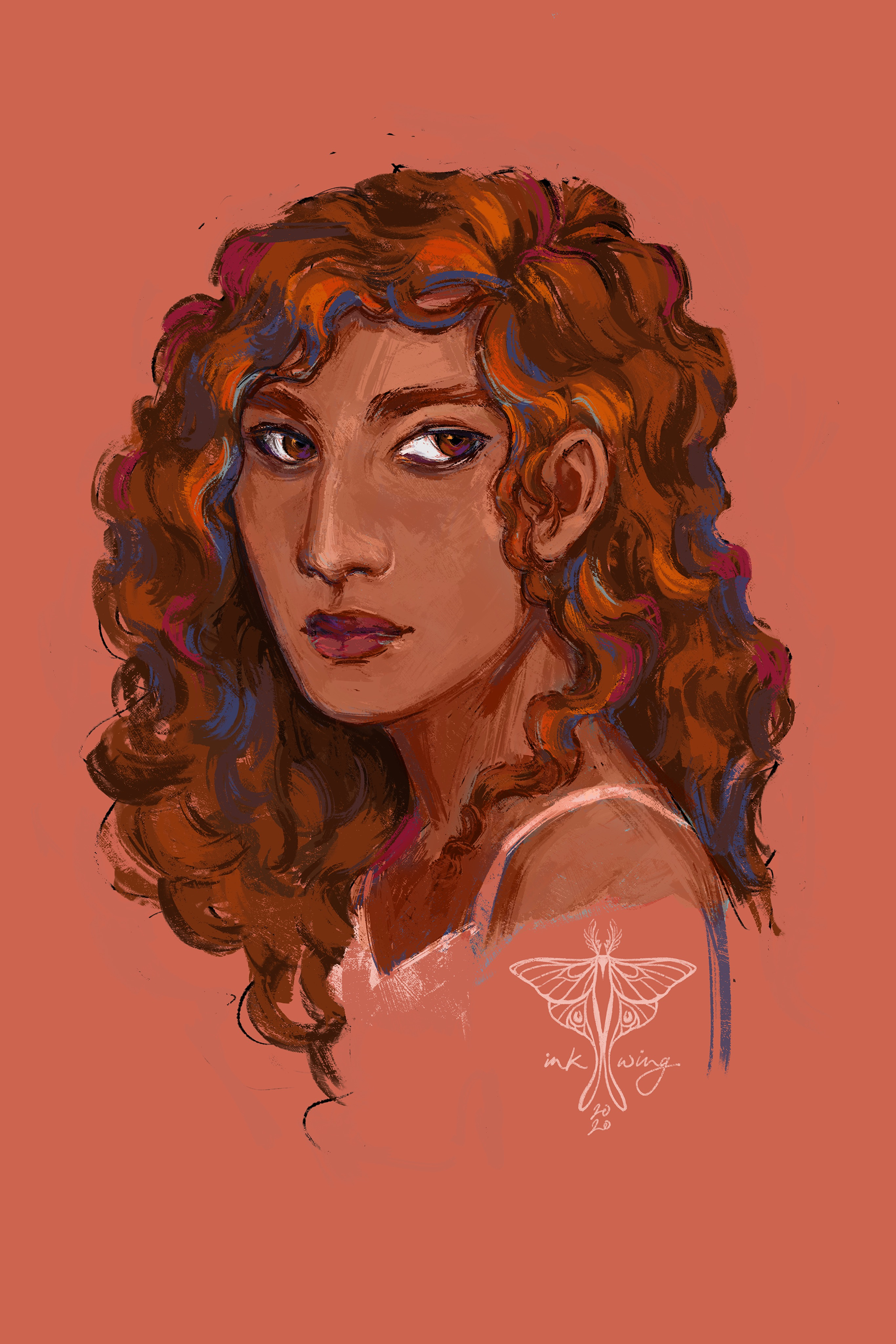 Sarai with brown skin