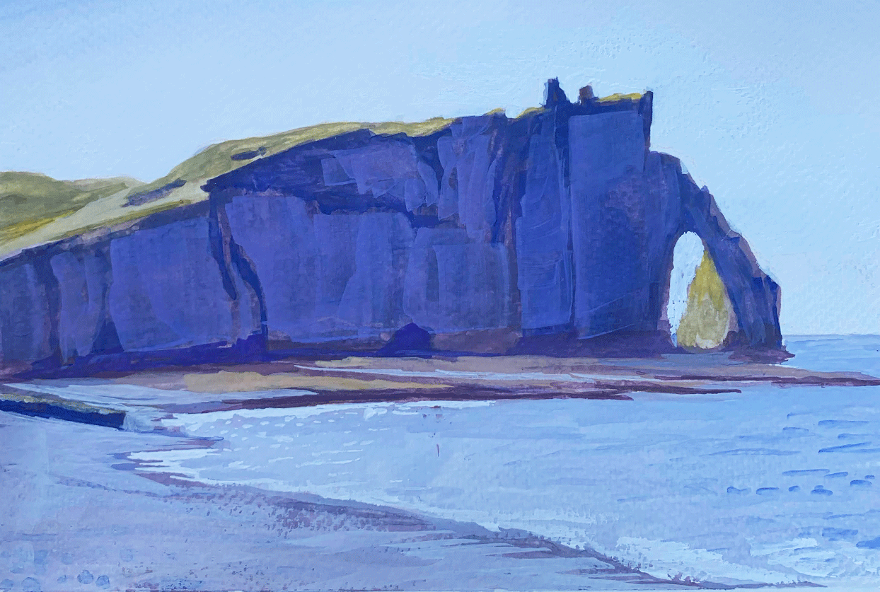 afternoon at Étretat