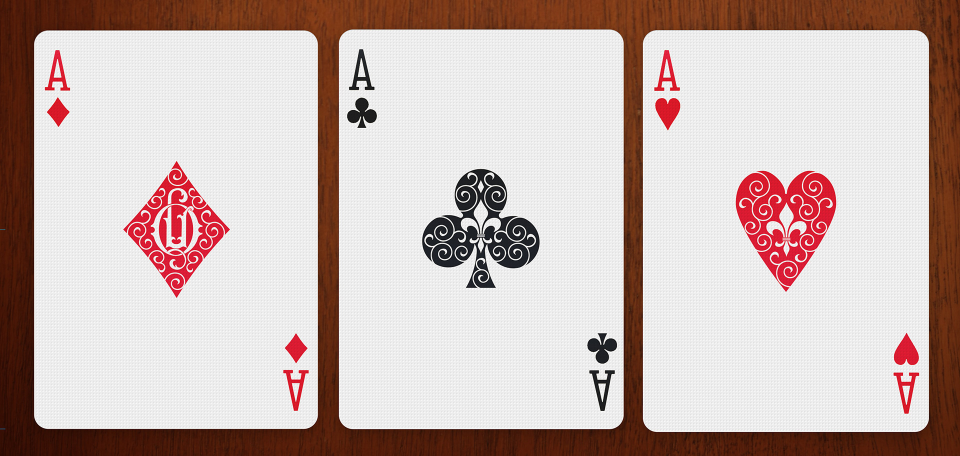 Custom Playing Cards Featuring the Name LOUIS in Actual Sign 