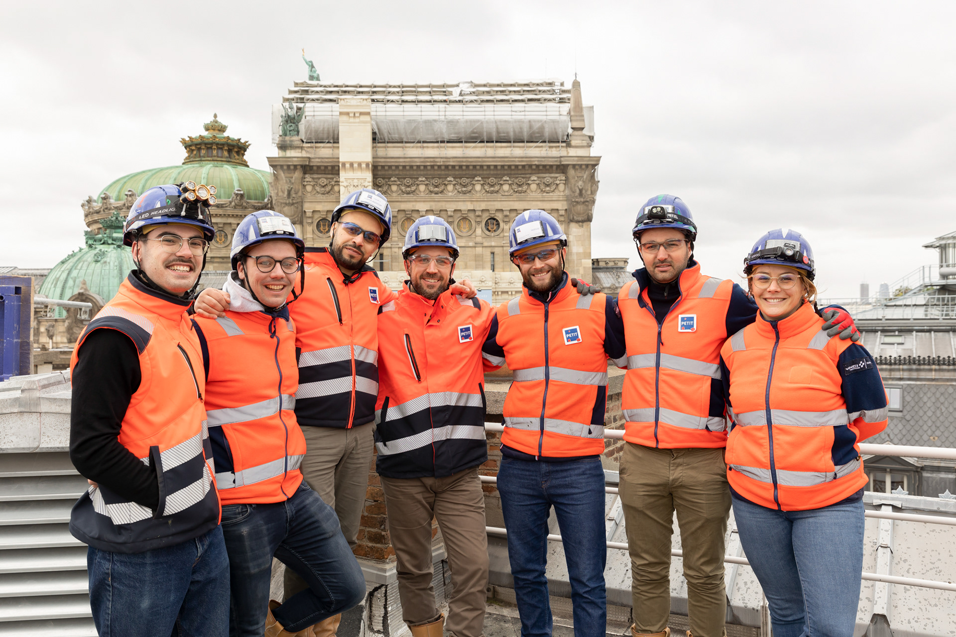 Equipe chantier Grand Opéra - DP.R