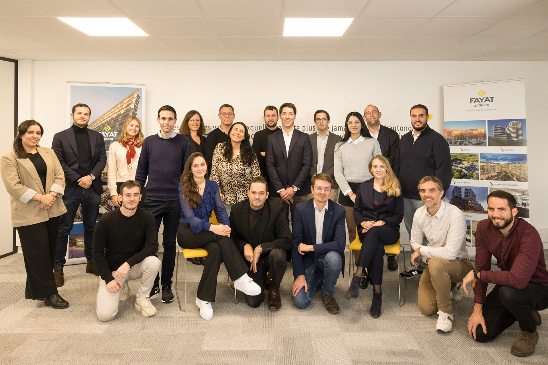 Equipe Travaux - Etudes  - FAYAT BATIMENT Ile-de-France