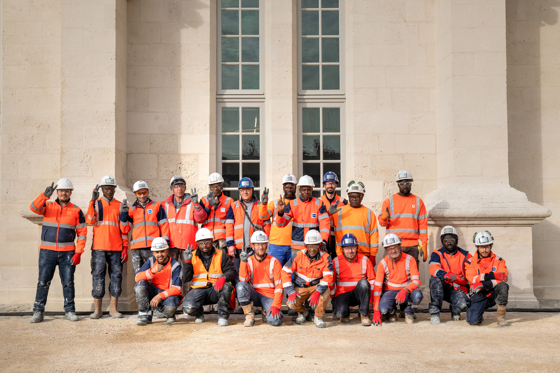 Equipe chantier Cité Internationale de la langue française - DEGAINE