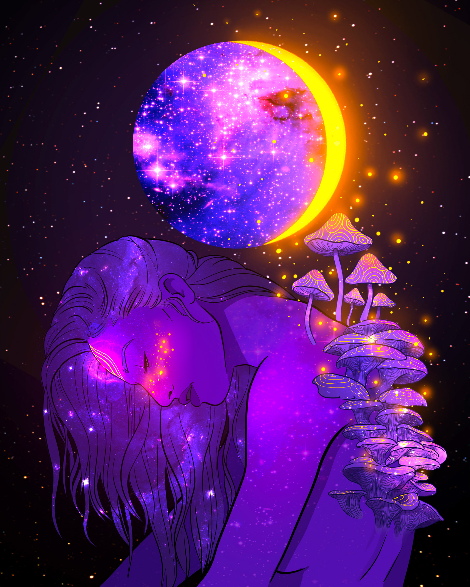 Growth in the Deepest Darkness