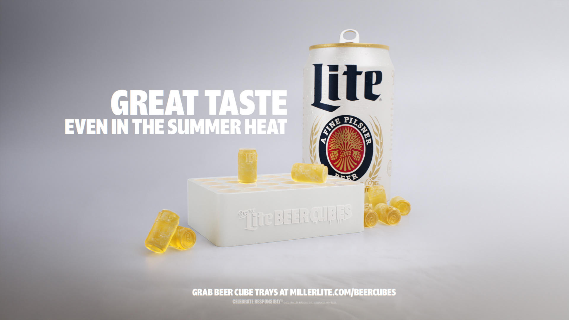 Miller Lite launches mini beer ice cubes