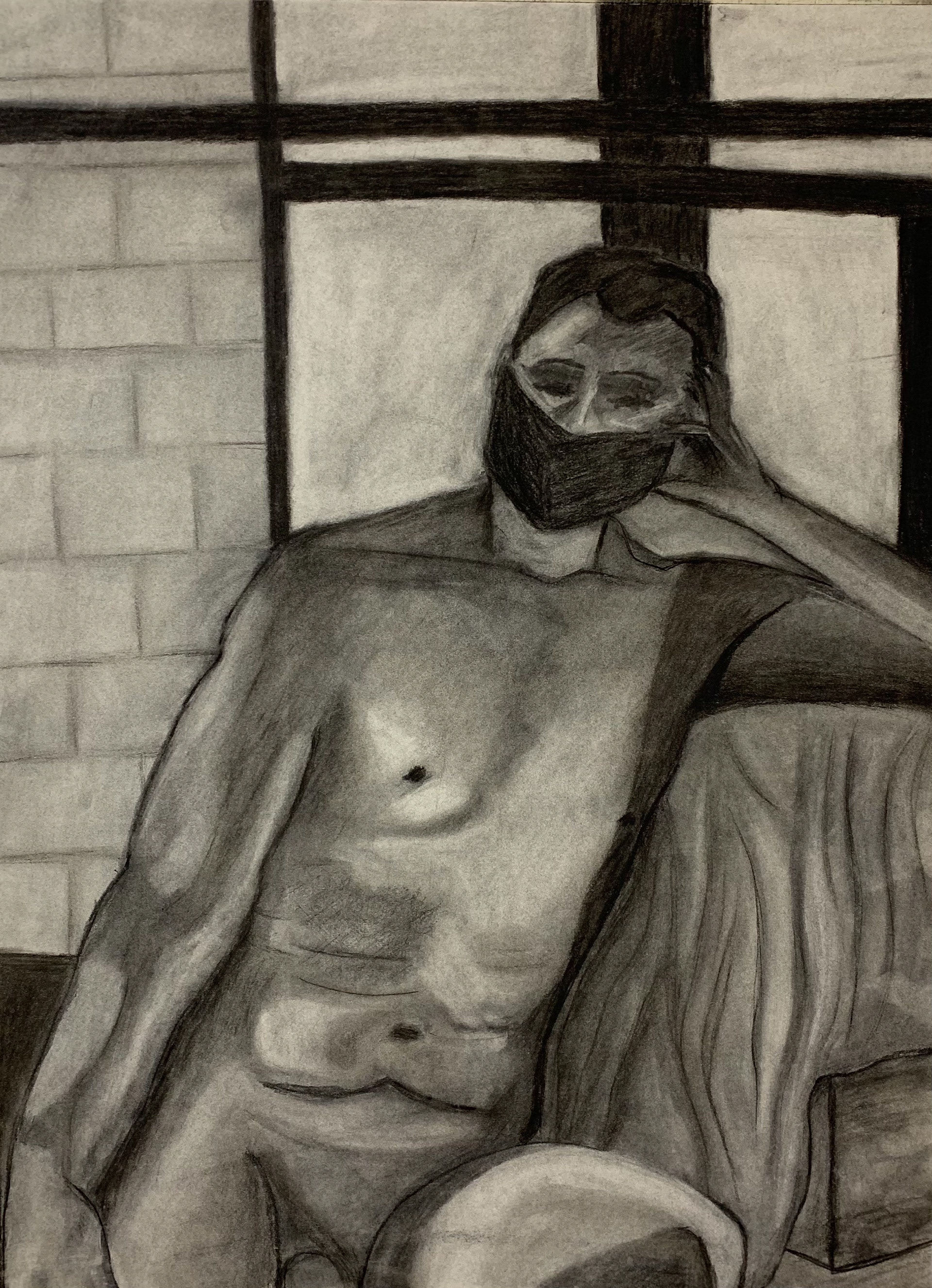 Charcoal on Paper