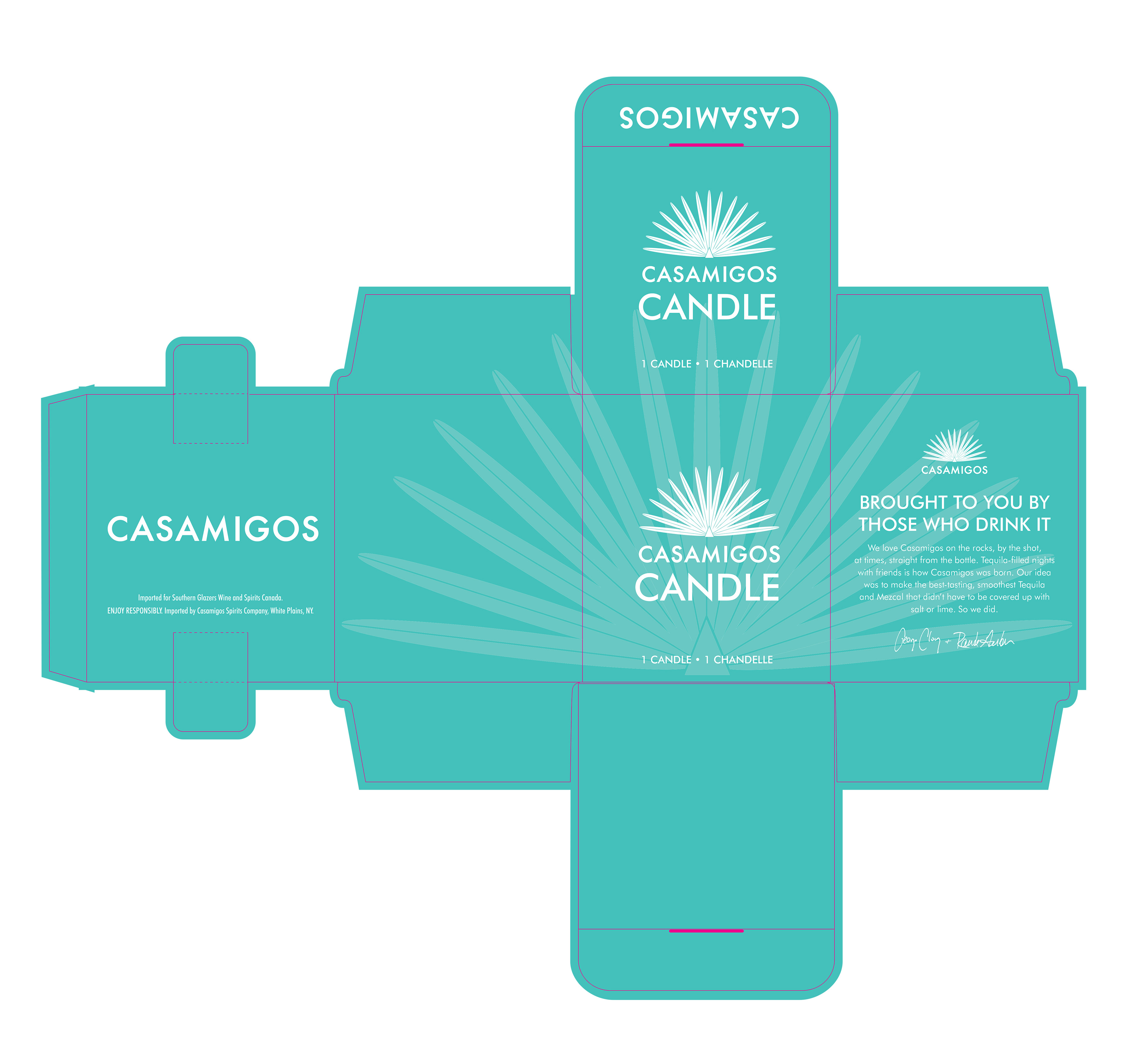 Casamigos Candle Packaging