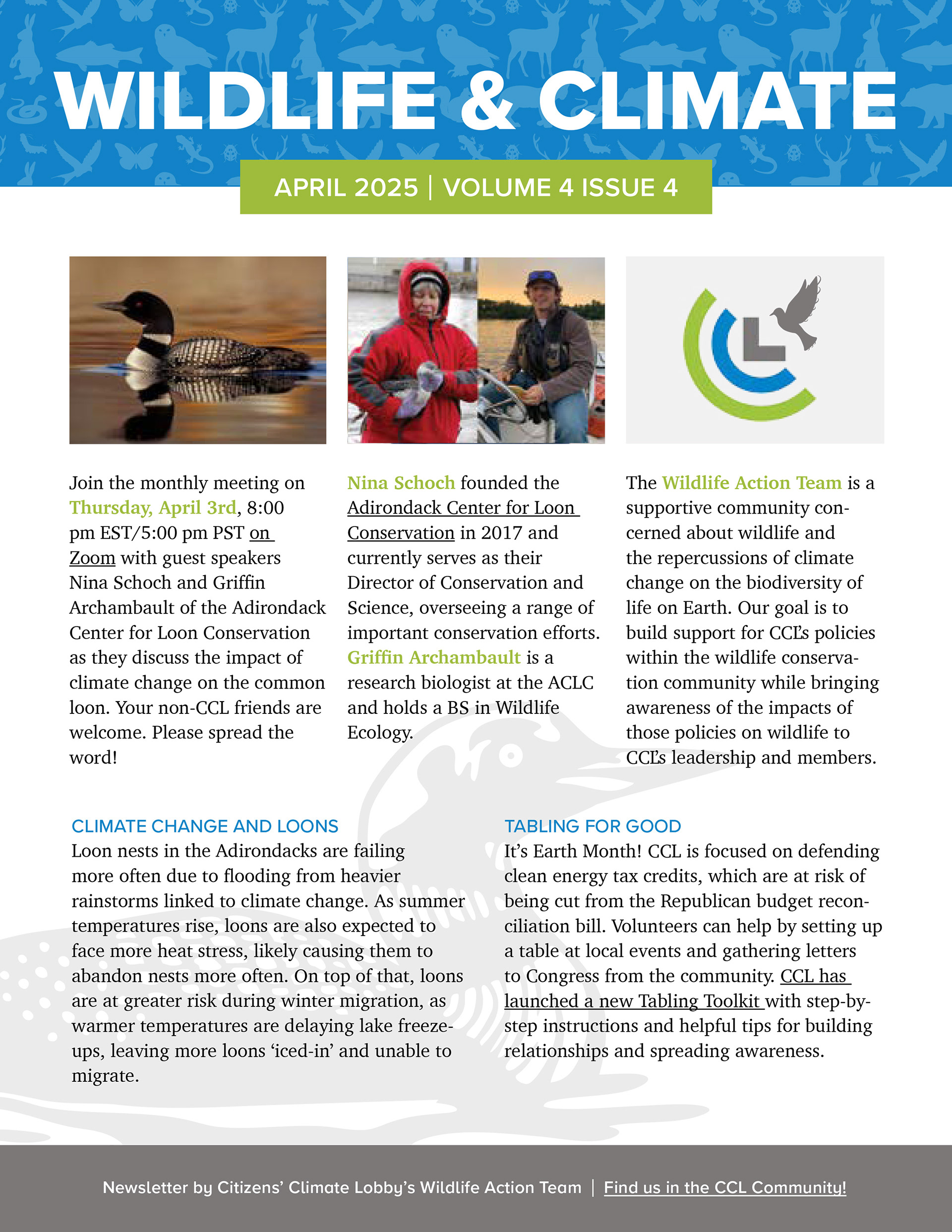 April Newsletter