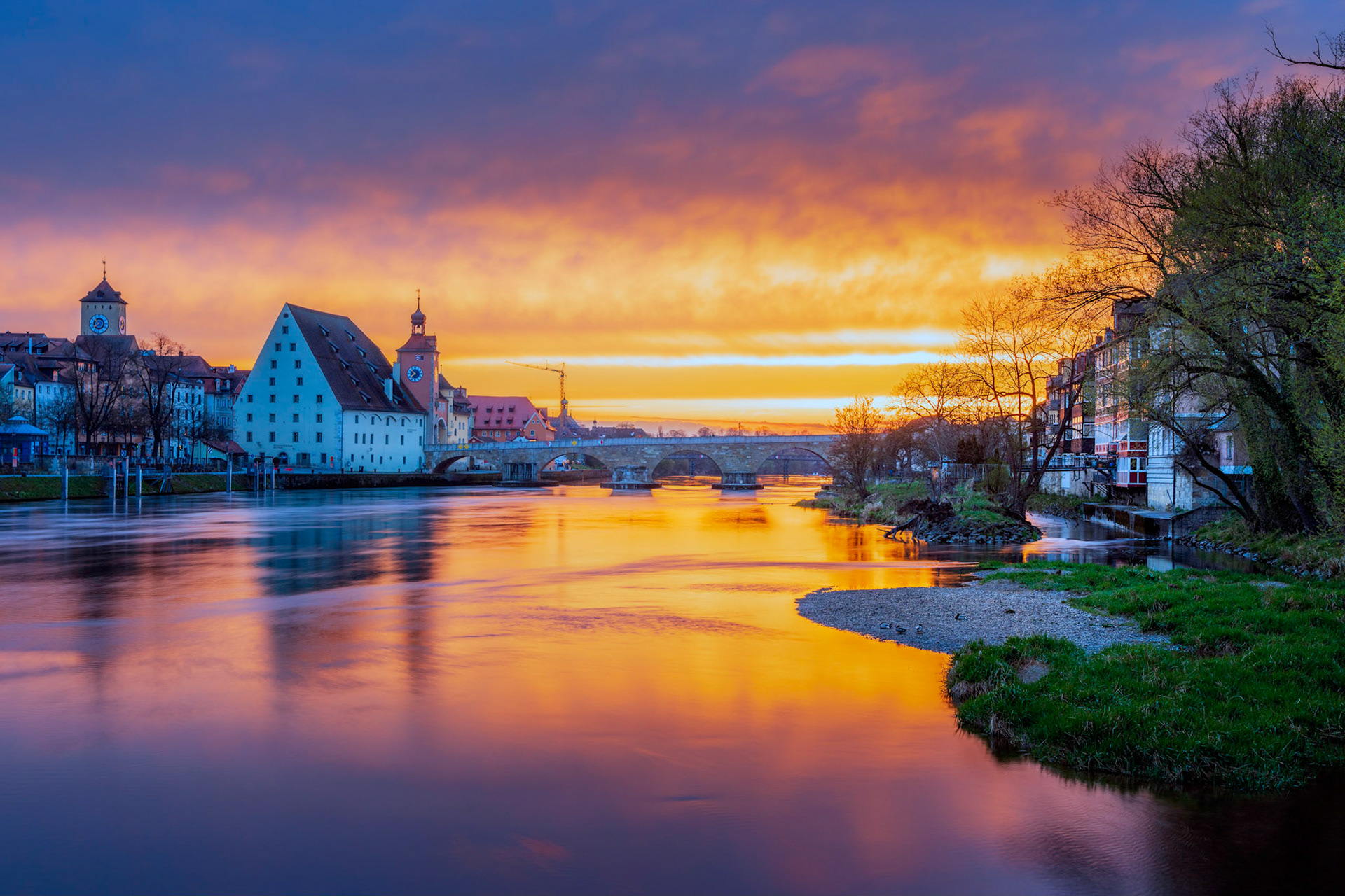 Donau on fire