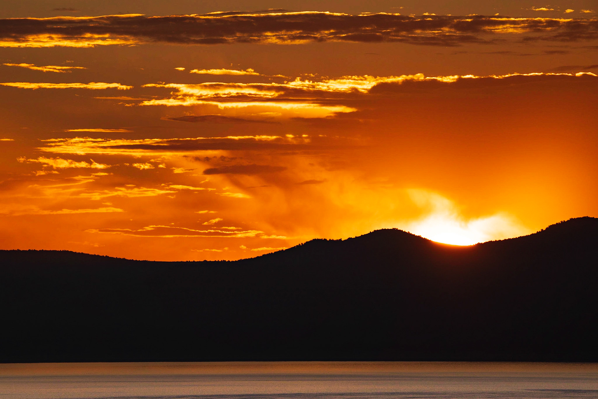 Sunrise at Mono Lake
