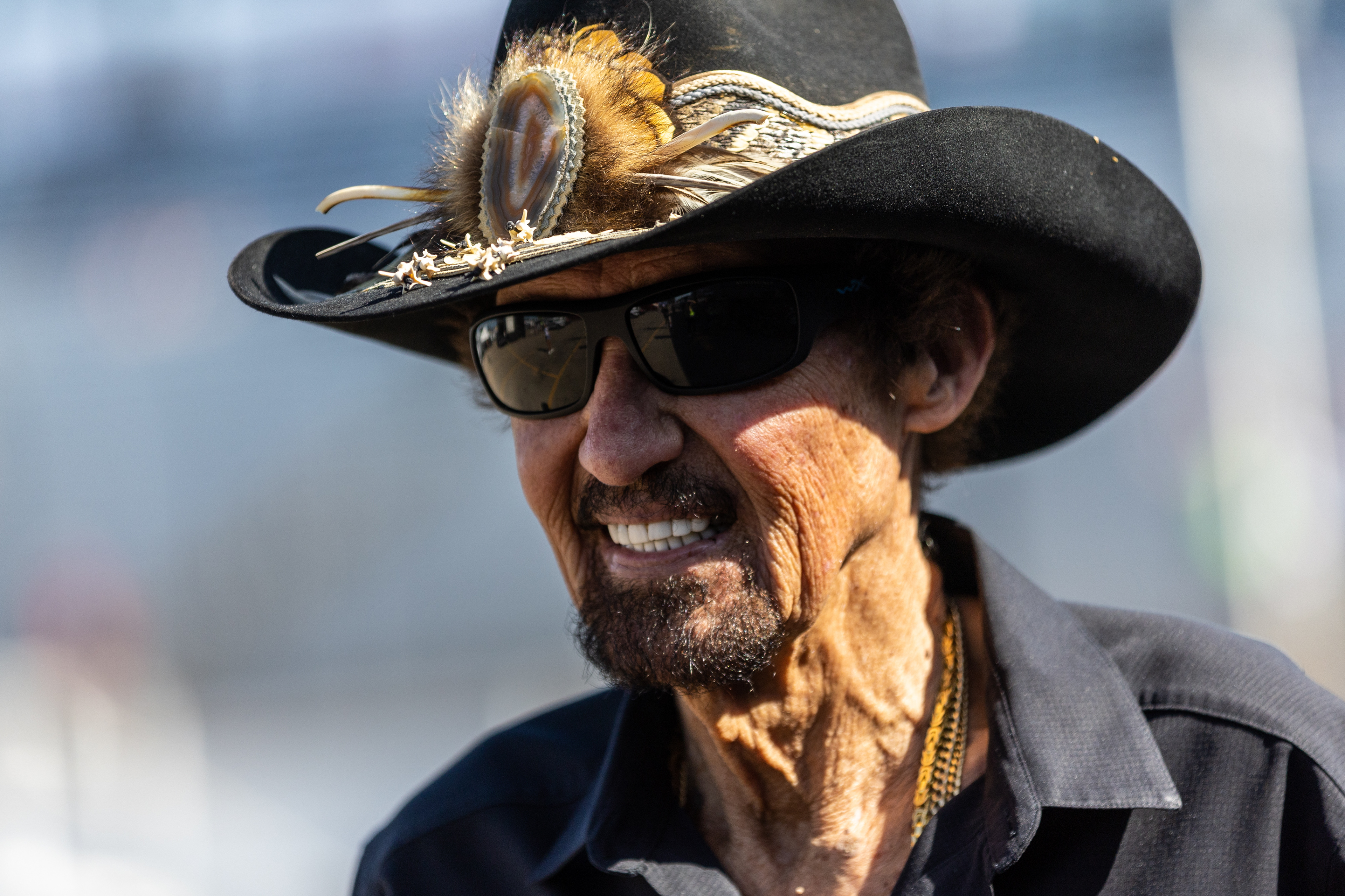 Richard Petty during the Clean Harbors 150 NASCAR Camping World Truck Series Race at Knoxville Raceway in Knoxville, Iowa on Saturday, June 18, 2022.