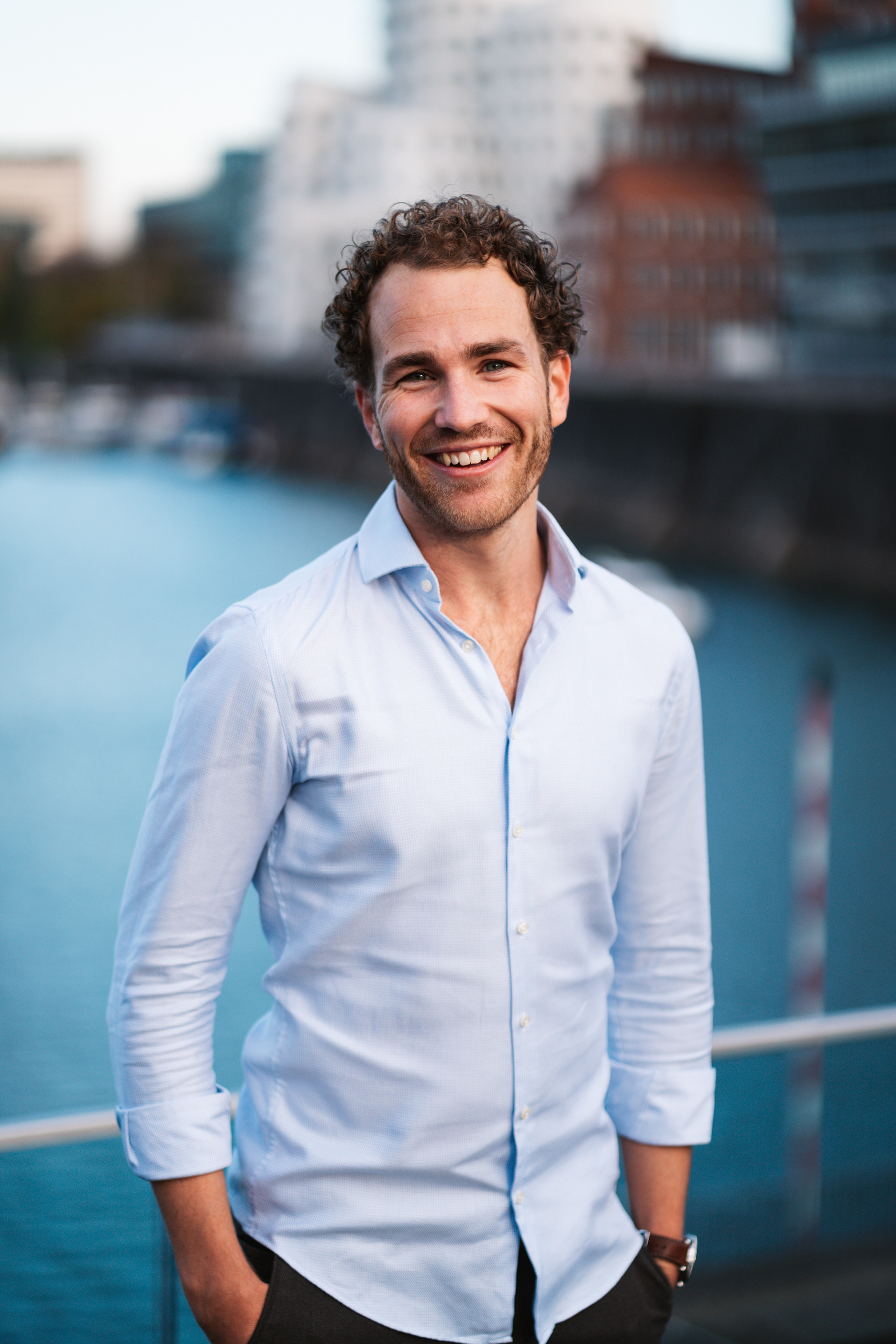 Outdoor Business Portrait for Linkedin