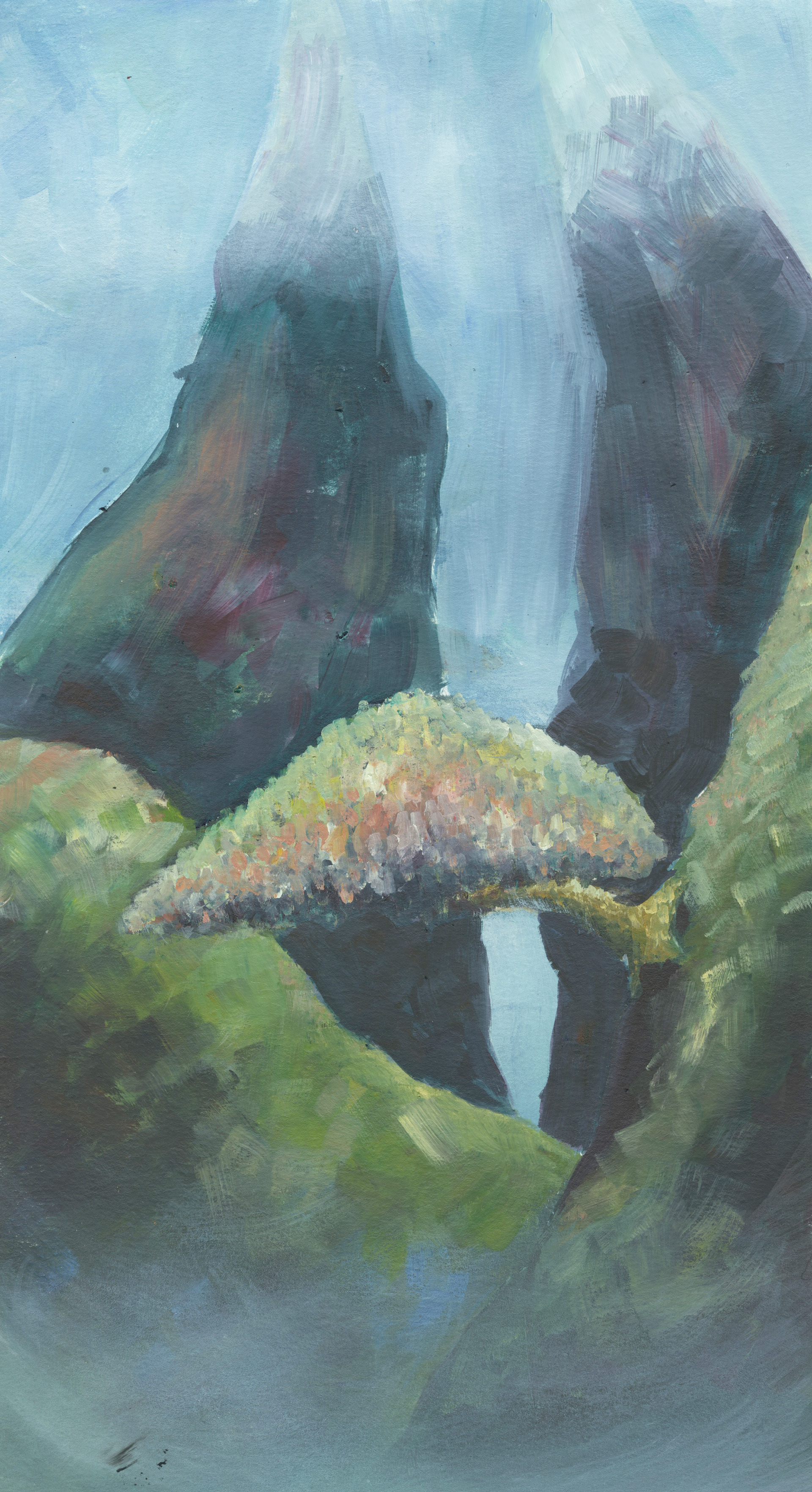 Gentle Fog (10" x 18")
