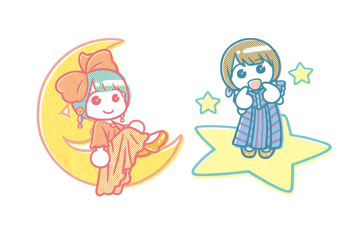 声優・花澤香菜さんのライブグッズイラスト