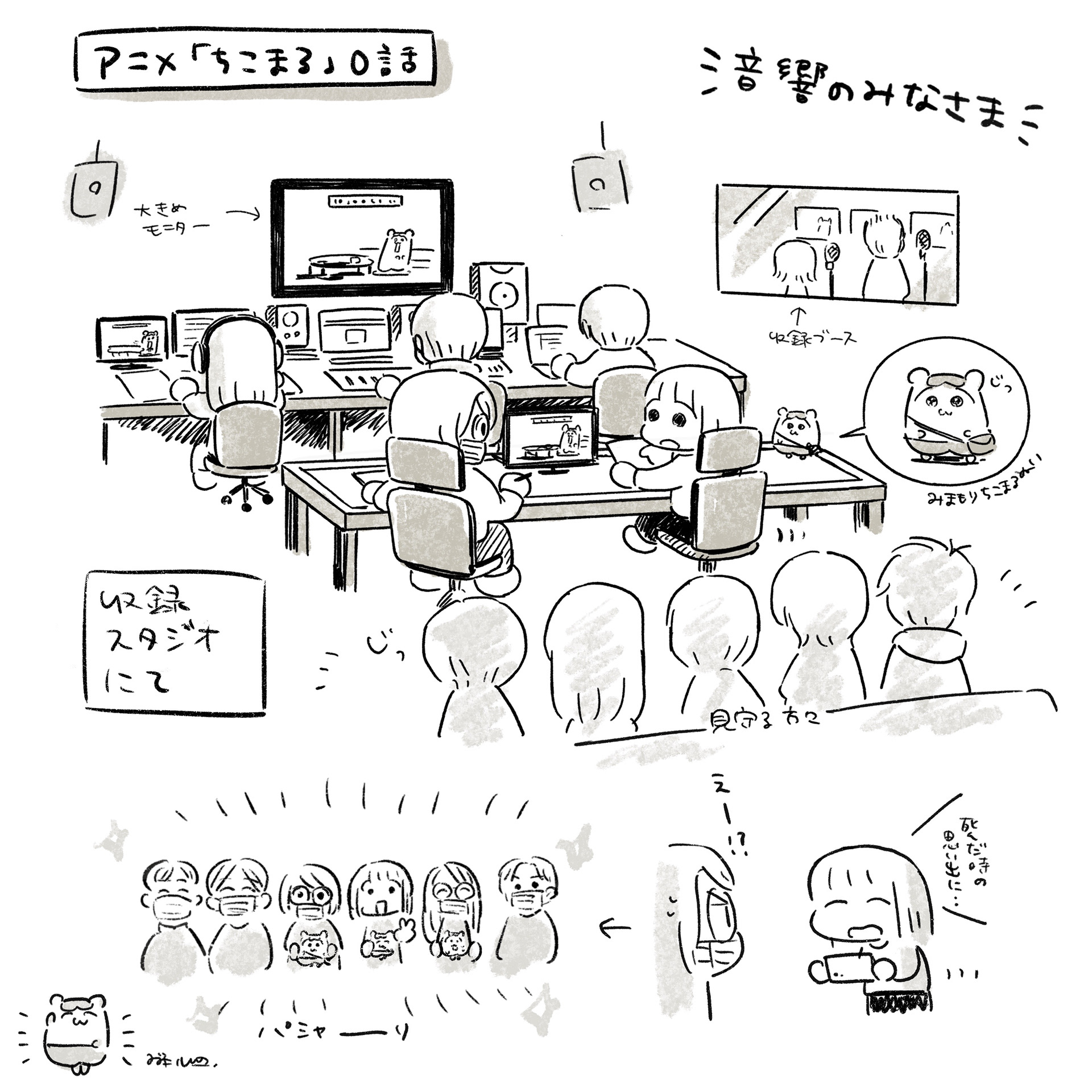 アニメちこまる制作の様子4