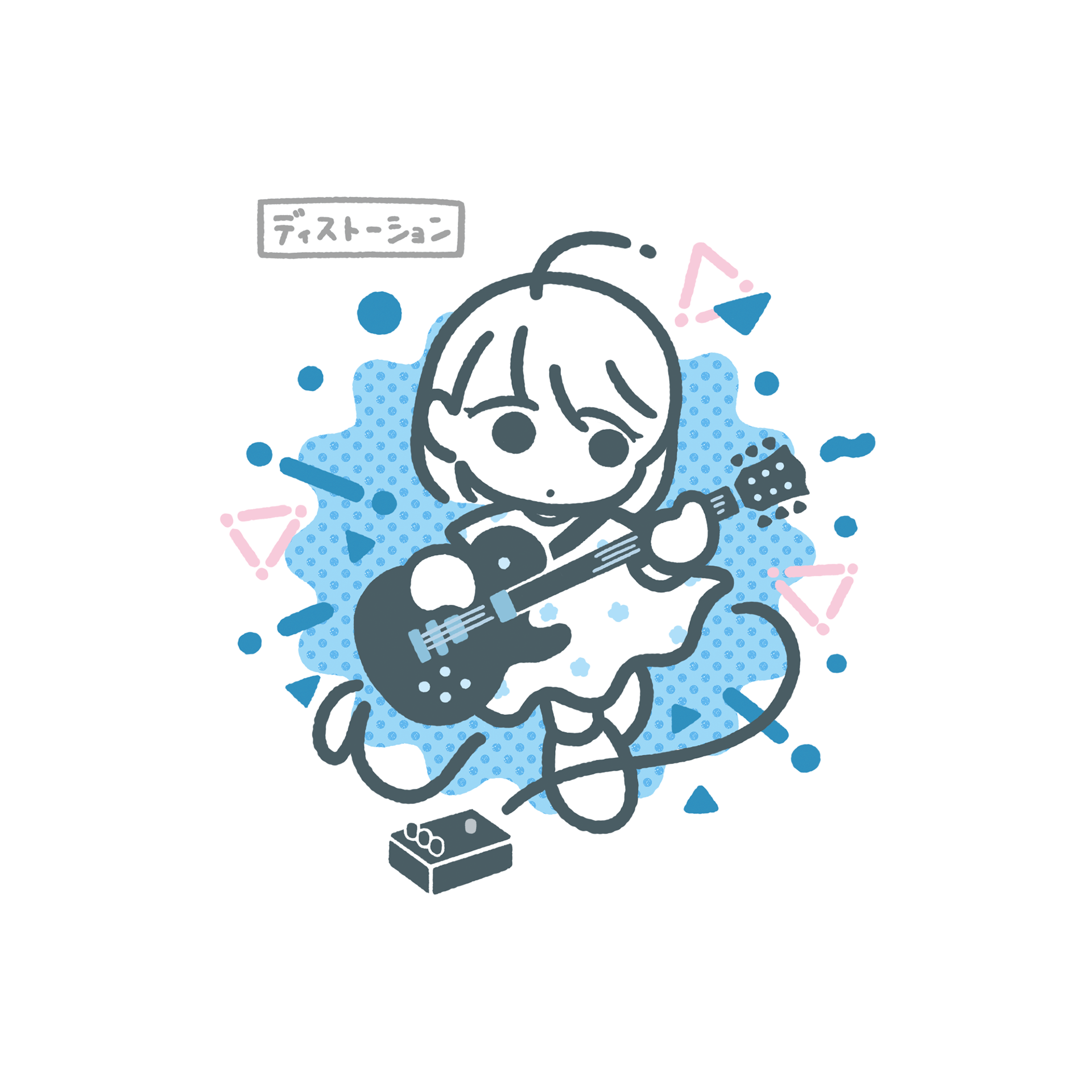 機材を楽しく扱う同人誌・ファンジン「New Gear Mag Vol.1」寄稿イラスト