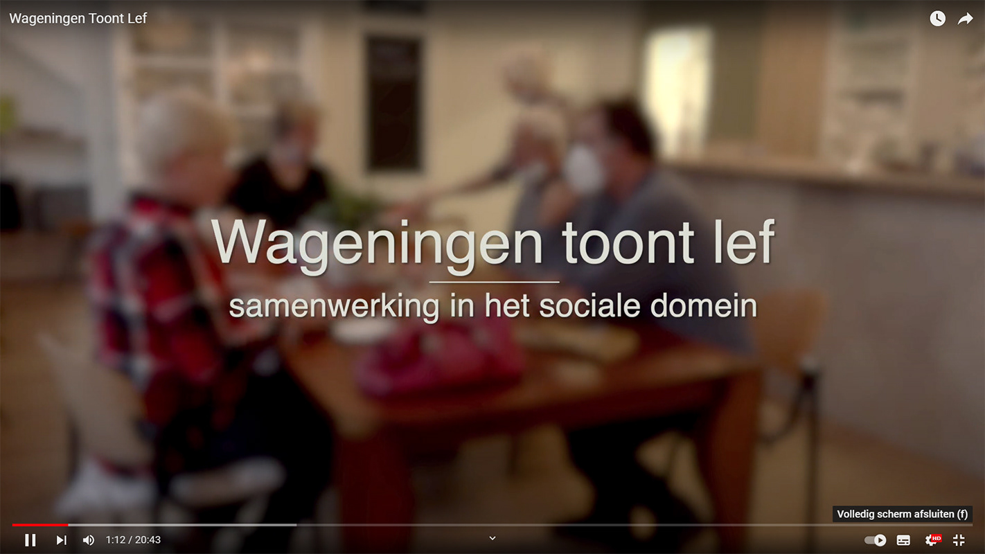 Film van Pauline van Tuyll over samenwerken in het sociale domein. Hierbij heb ik ondersteund bij het beeld, het geluid en de vormgeving.
