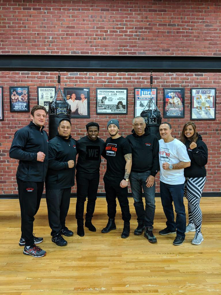 With Pinball Clemons and West End coaching staff