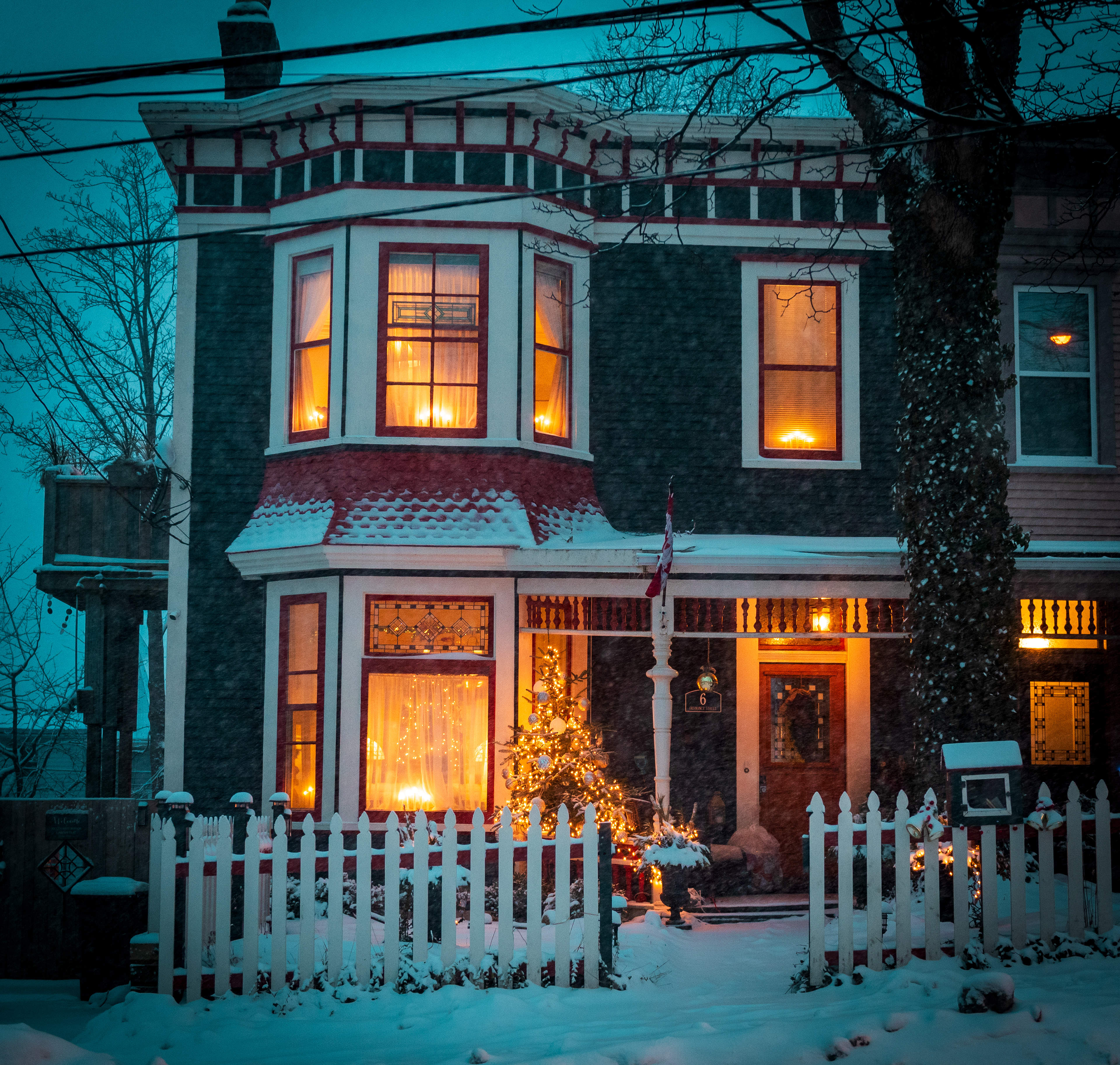Glowing House in St. John's