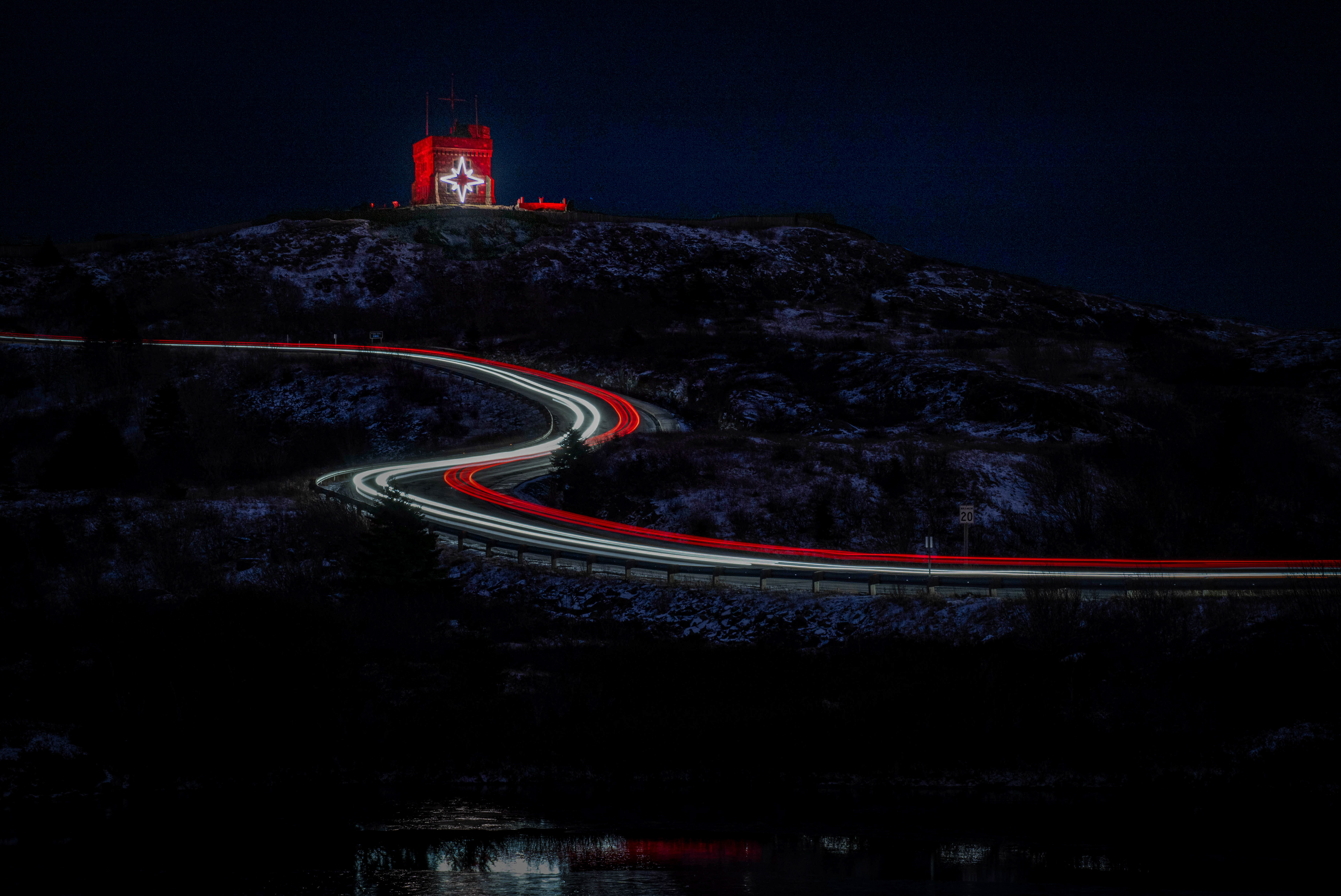 Cabot Tower on Signal Hill, Christmas Day