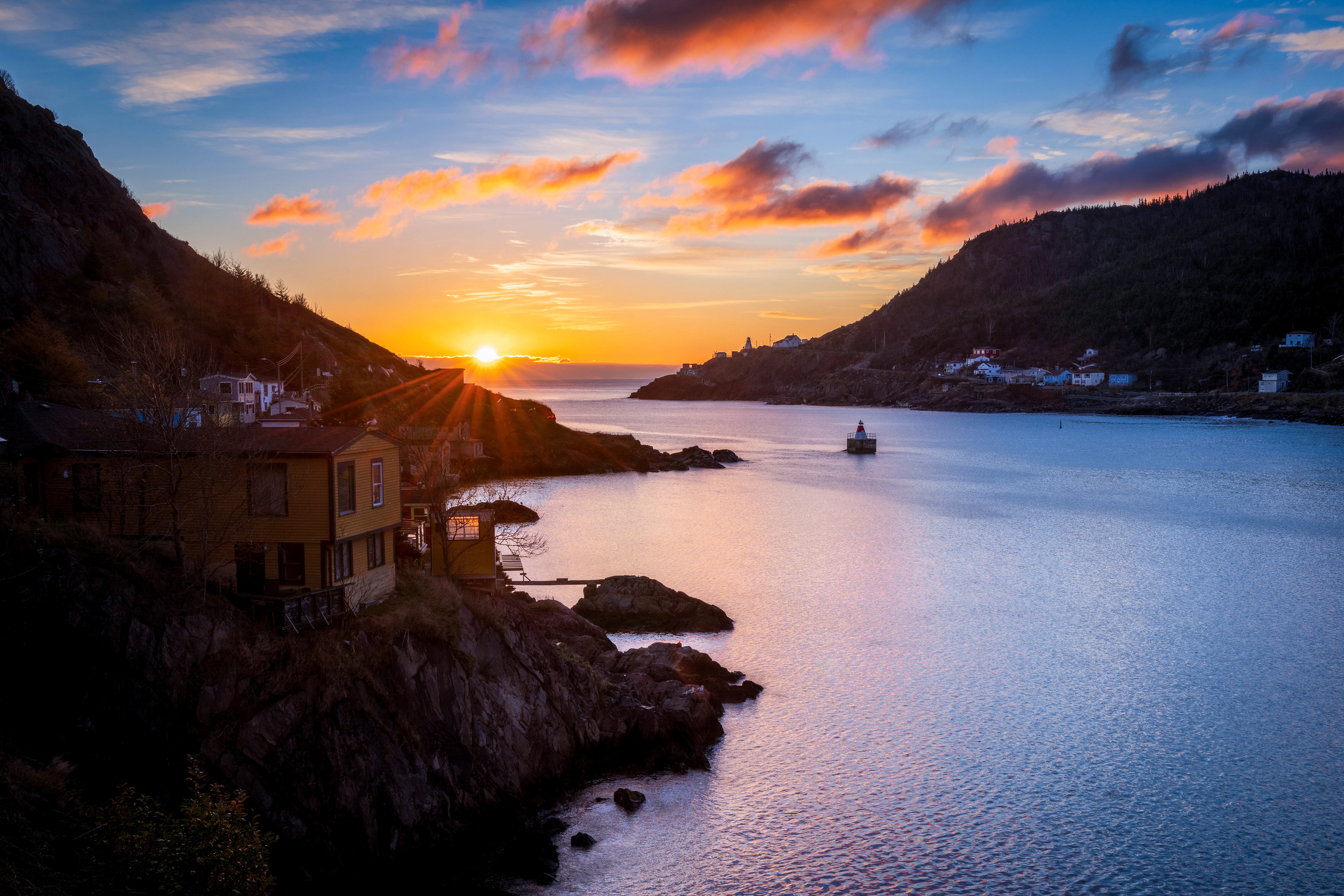 Sunrise in St. John's