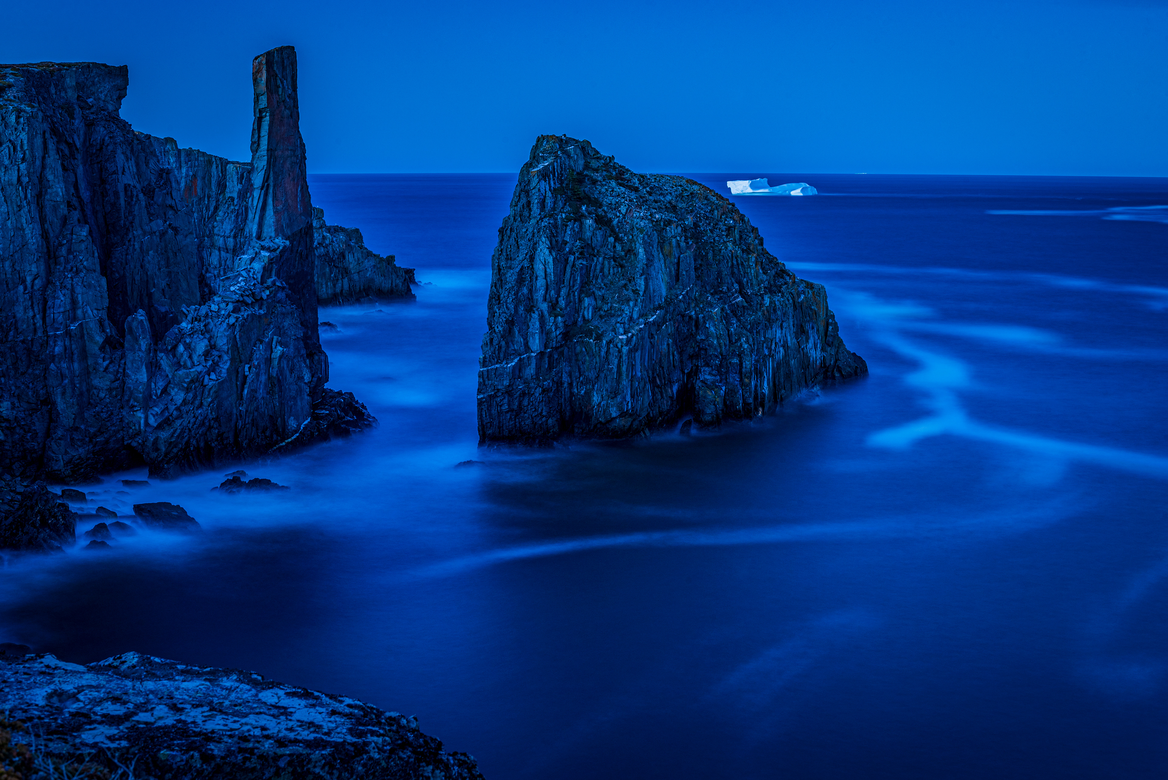 Bonavista Iceberg at Night