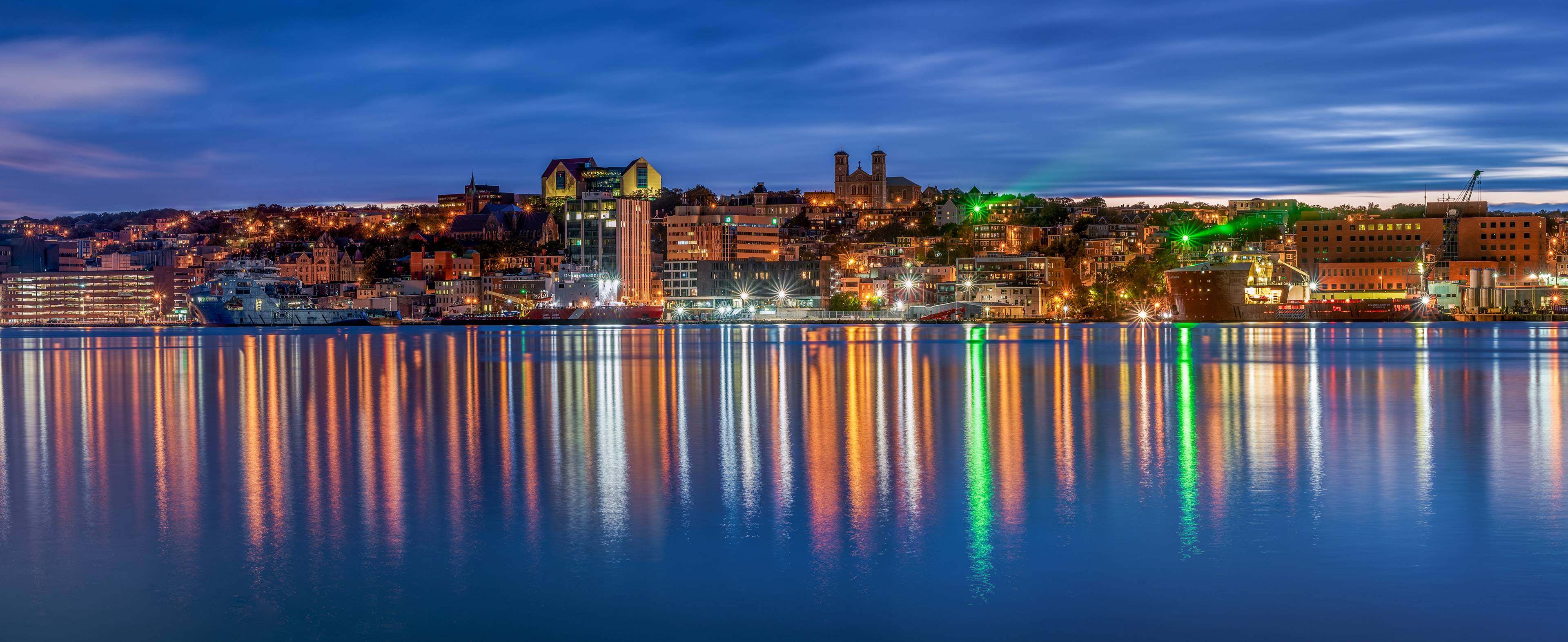 St. John's Harbourfront Panorama