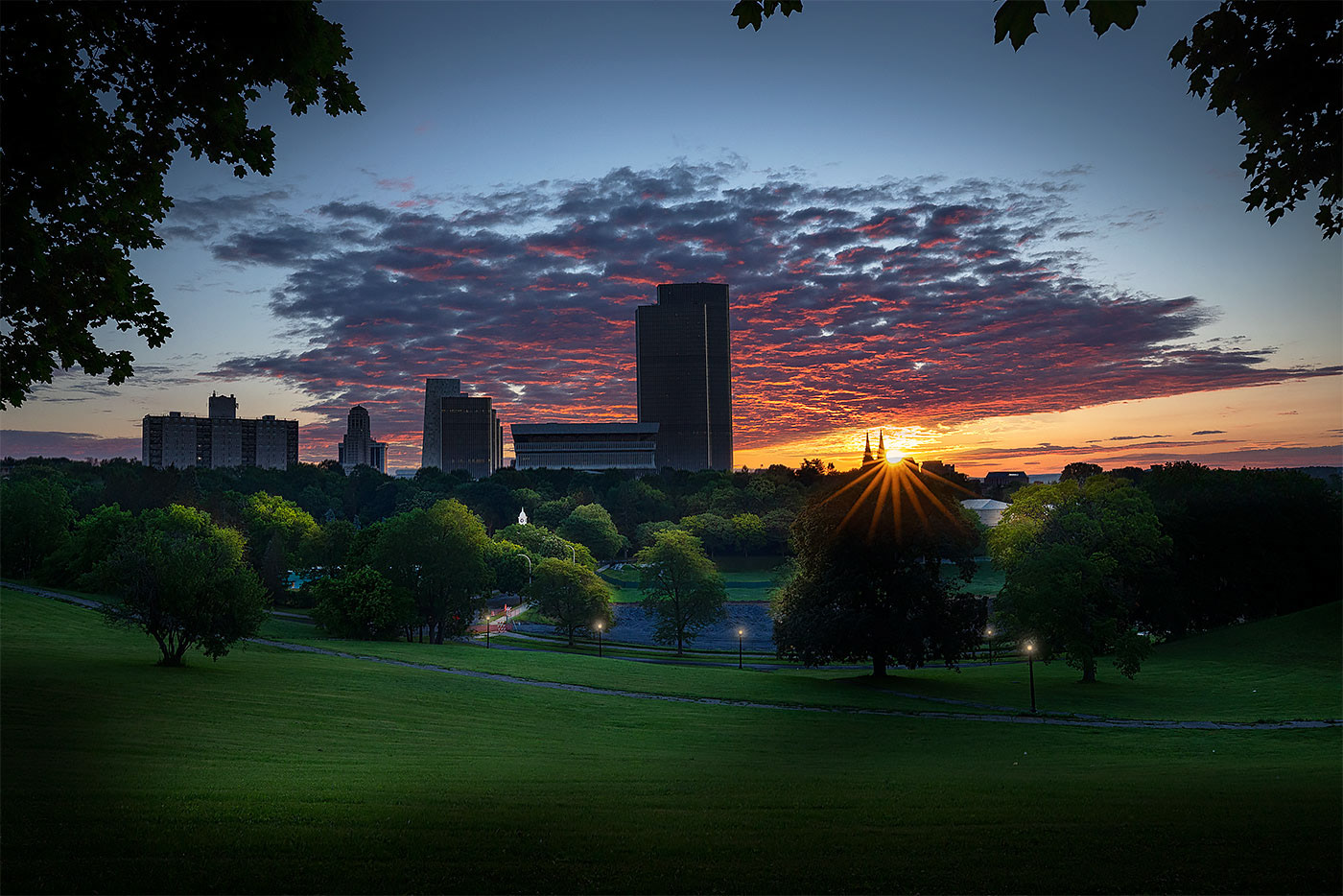 Burning Embers Sunrise