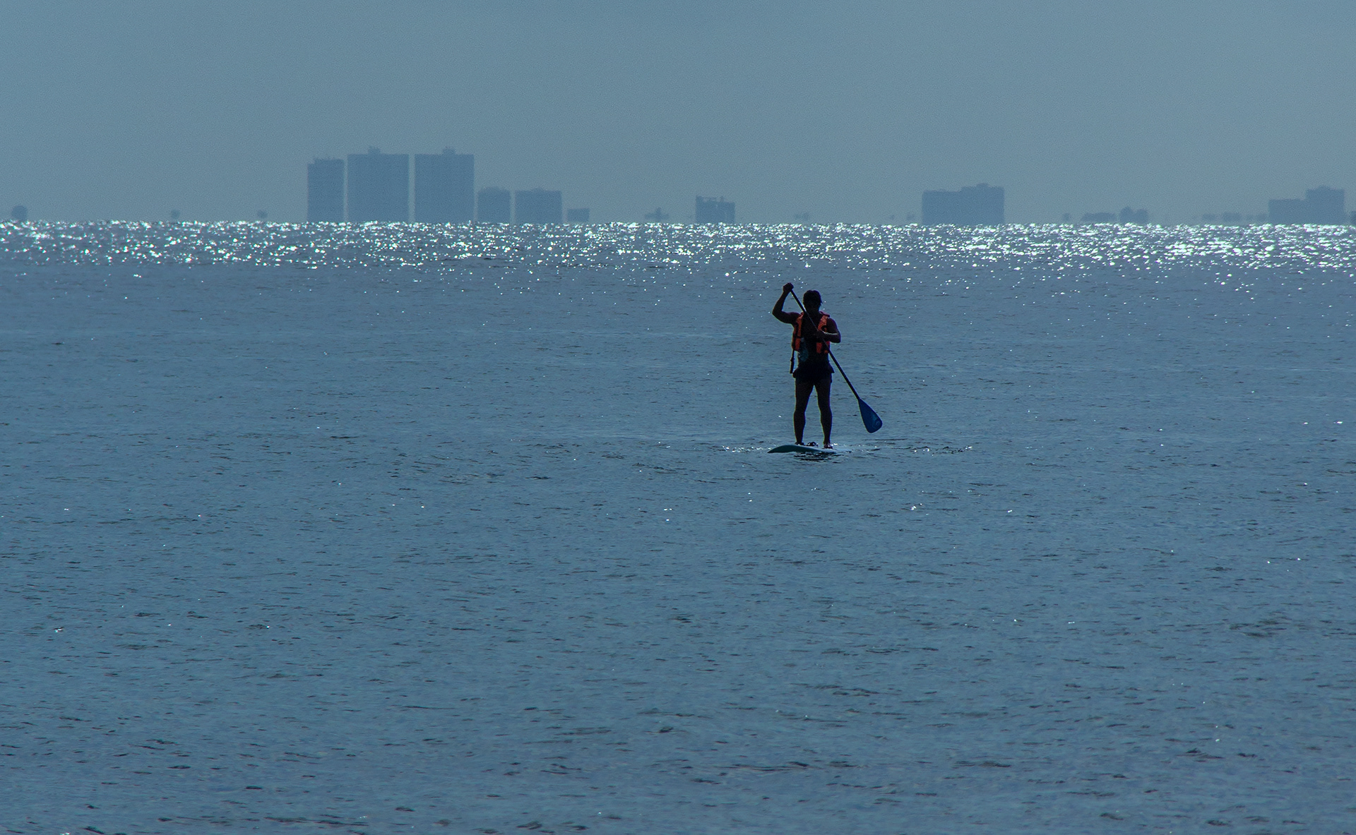 Lone Paddler