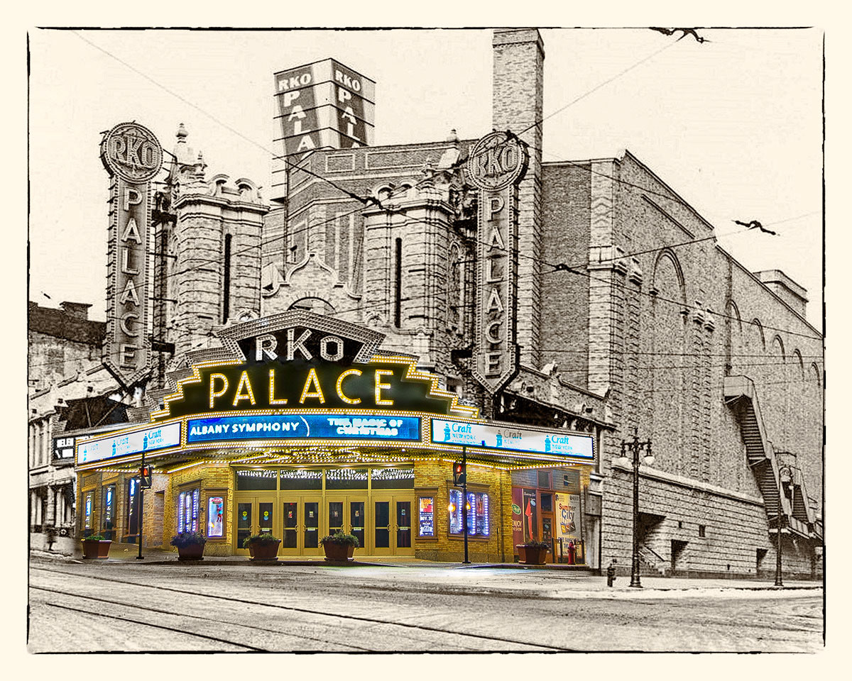 Albany, Then & Now III, Palace Theater