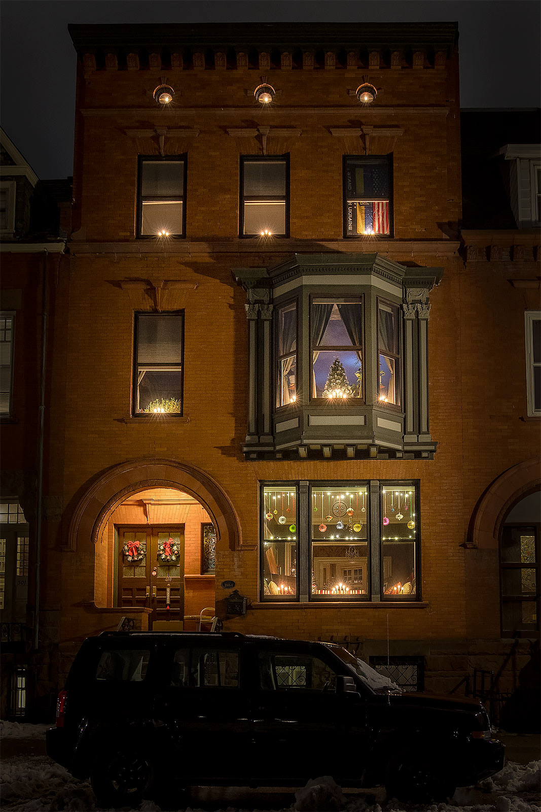 Holiday Window Treatment